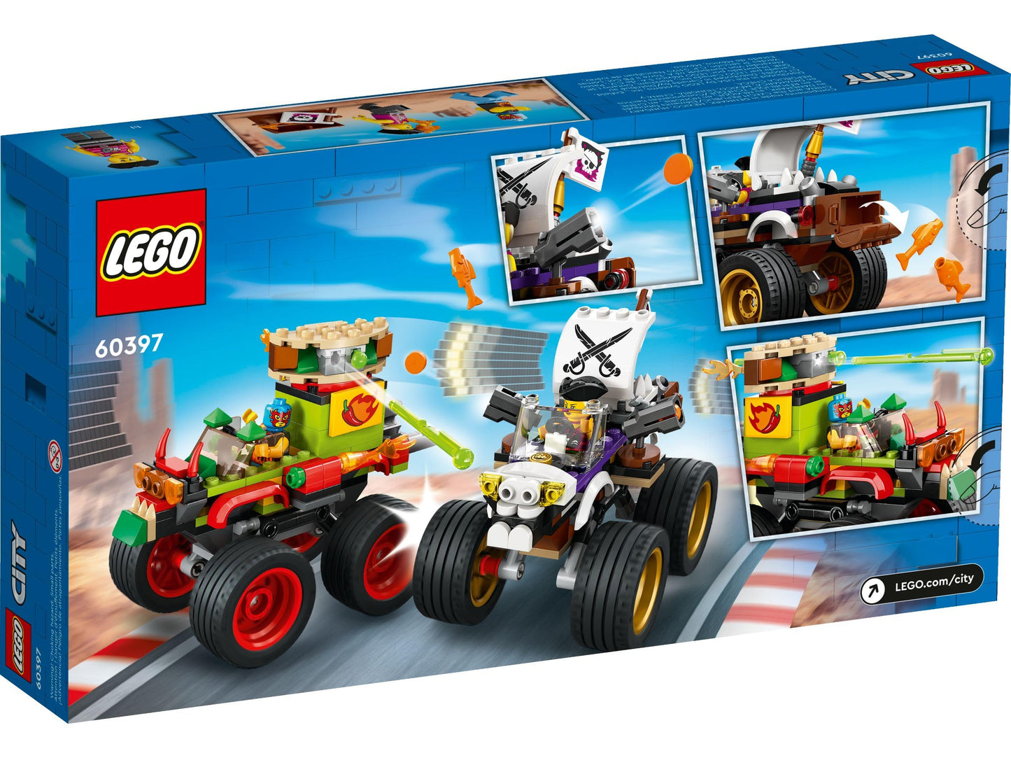 LEGO 60397 Monster Truck Race - New. Amazon