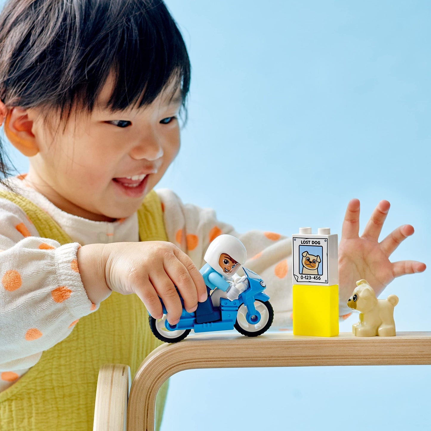 LEGO® DUPLO® Town Rescue Police Motorcycle 10967 Building Toy Amazon