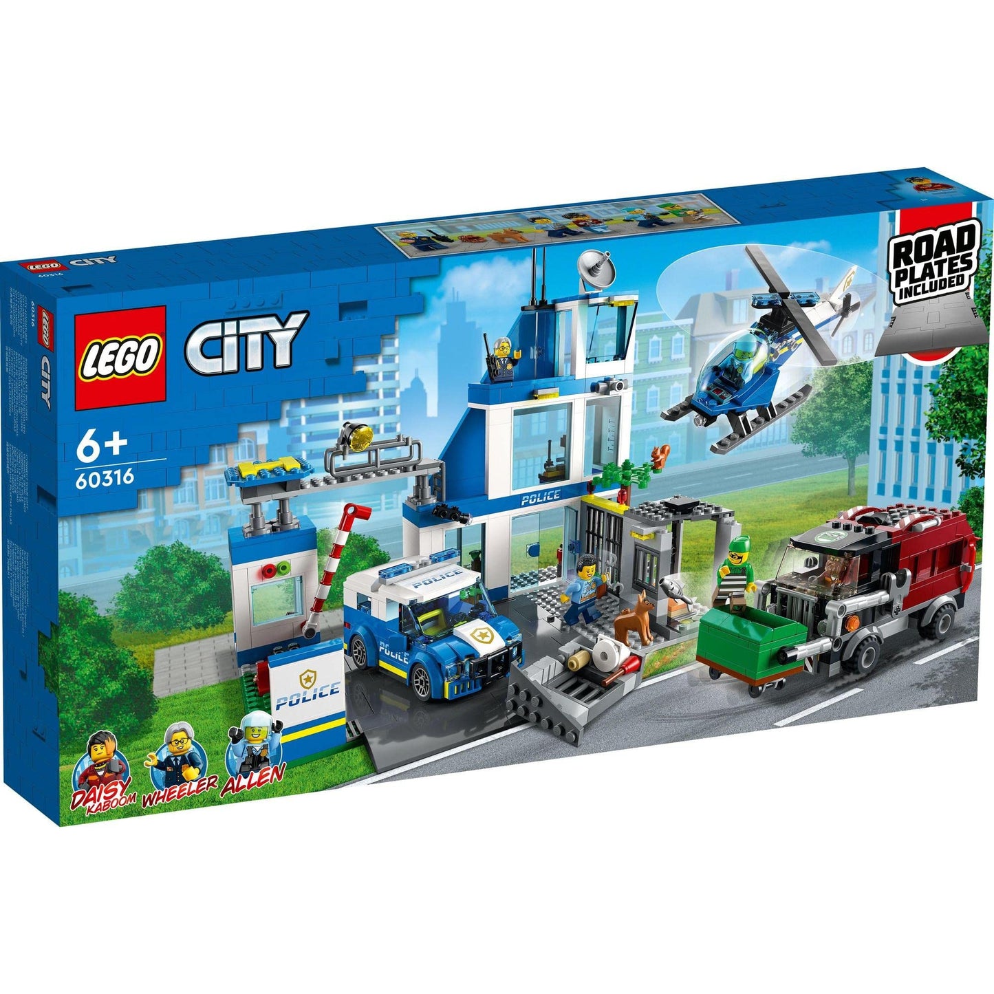 LEGO City Police Station 60316 Kids Building & Construction Toys