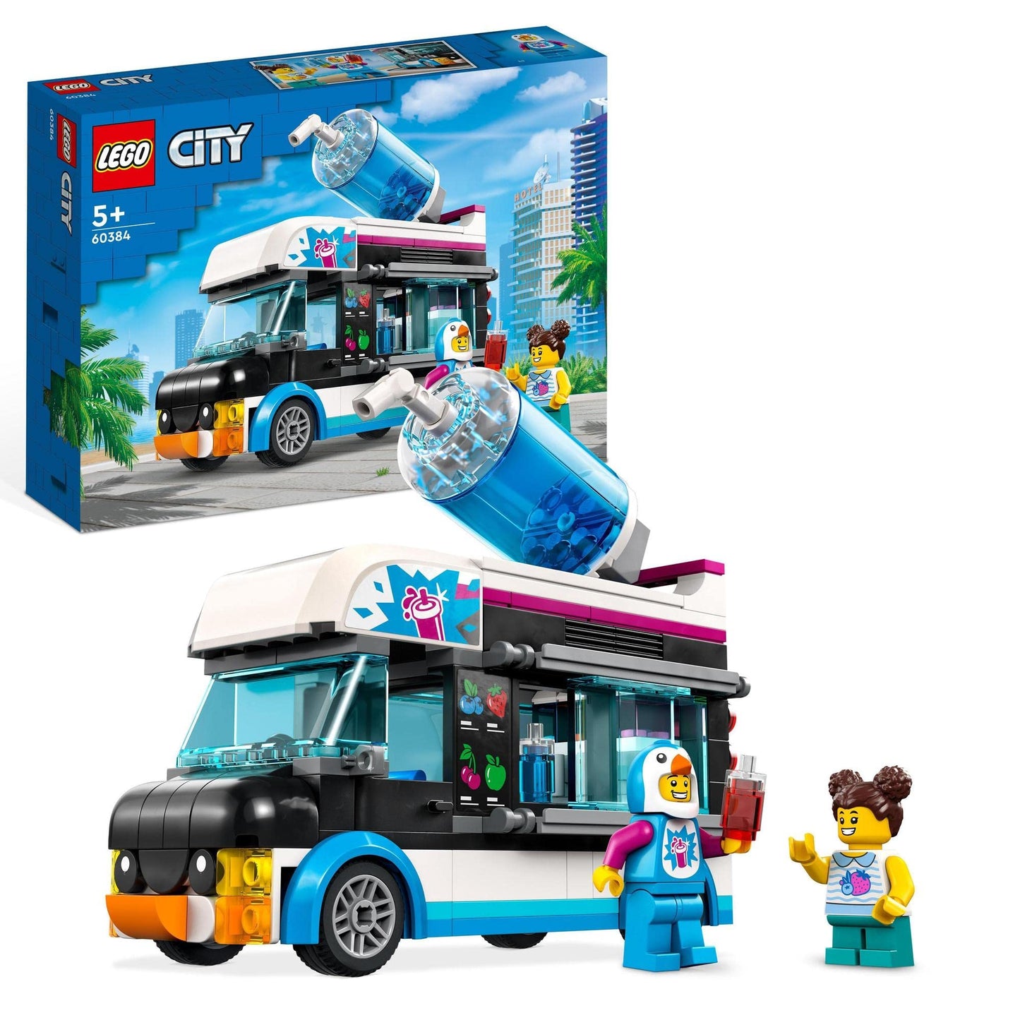LEGO City Penguin Slushy Van 60384 Amazon