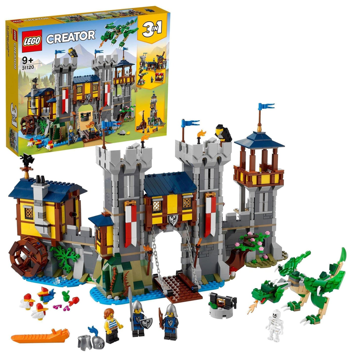 LEGO® Creator 3in1 Medieval Castle 31120 Building Kit