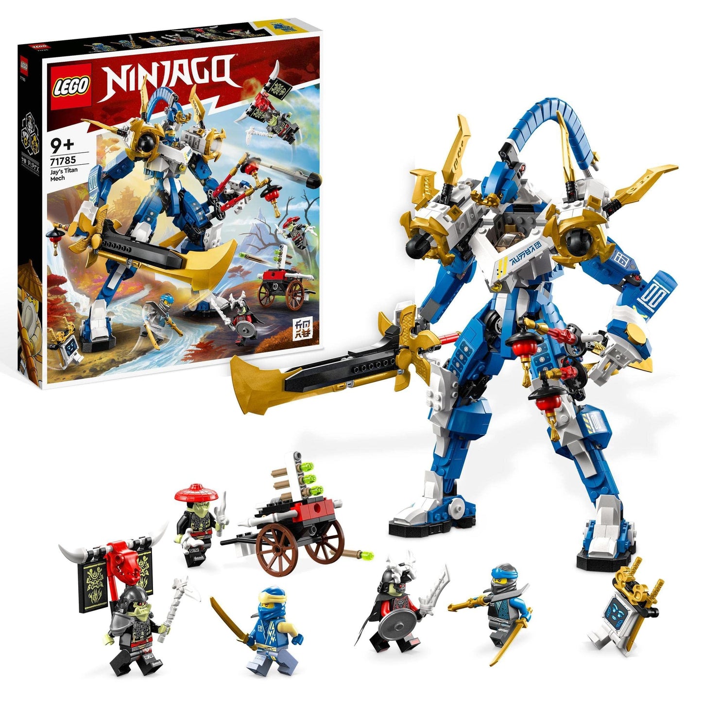 LEGO NINJAGO Jay’s Titan Mech 71785 Amazon