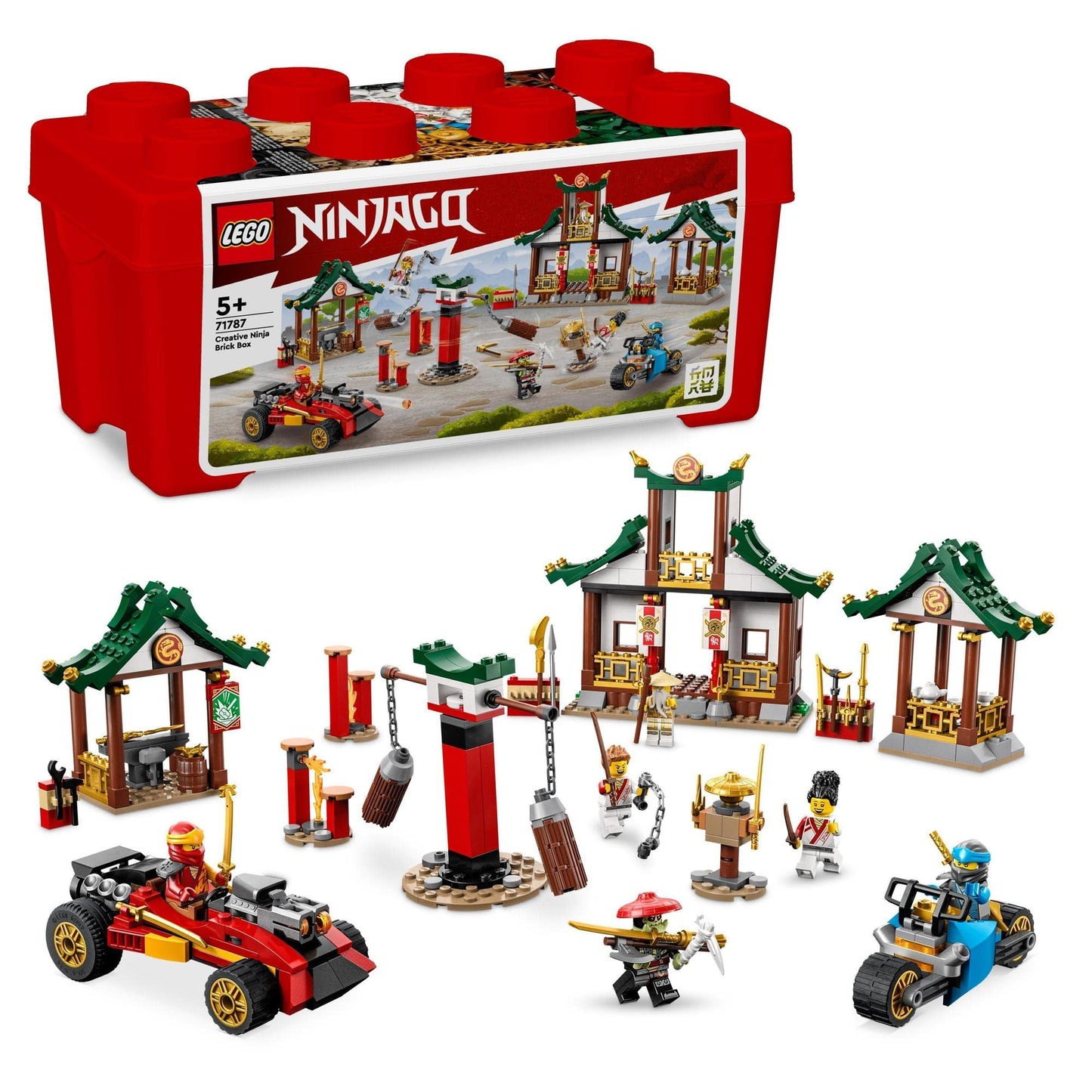 LEGO NINJAGO Creative Ninja Brick Box 71787 Amazon