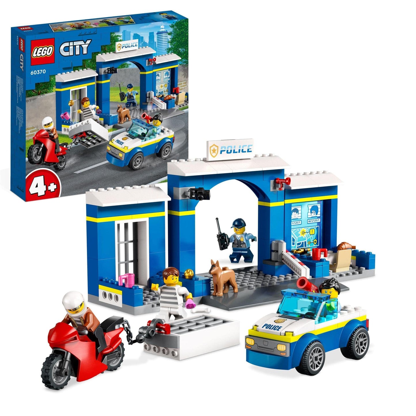 LEGO® City Police Station Chase 60370 Building Toy Amazon