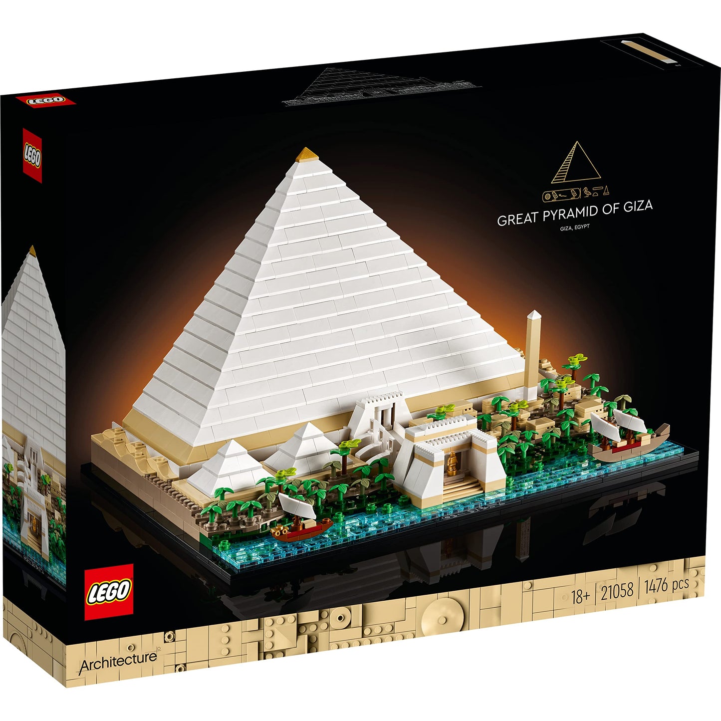 LEGO Architecture Great Pyramid of Giza Set Amazon