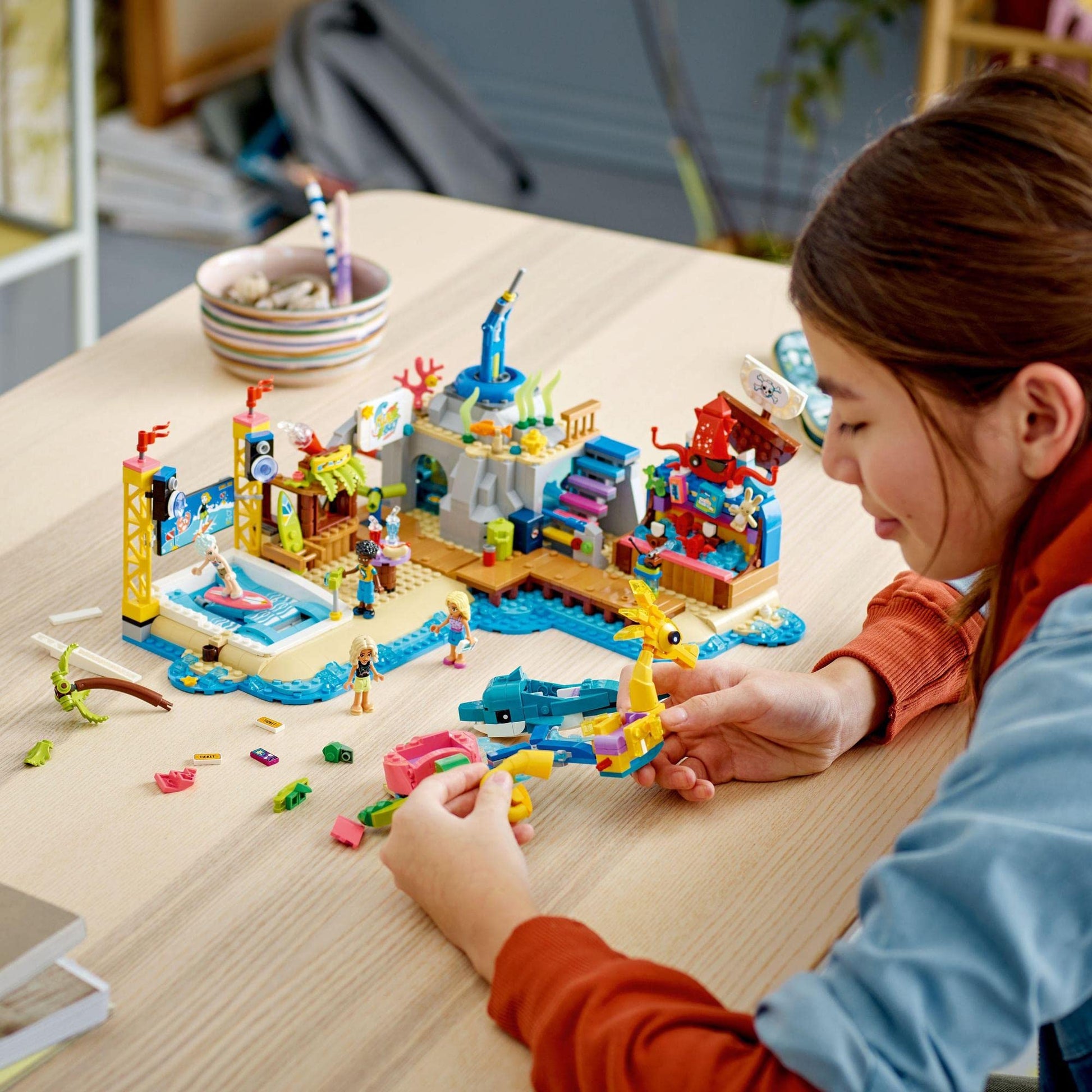 LEGO® Friends Beach Amusement Park 41737 Building Toy Amazon