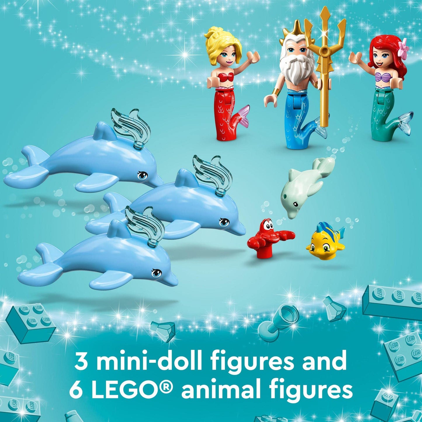 LEGO Disney Princess Ariel’s Underwater Palace Castle Toy
