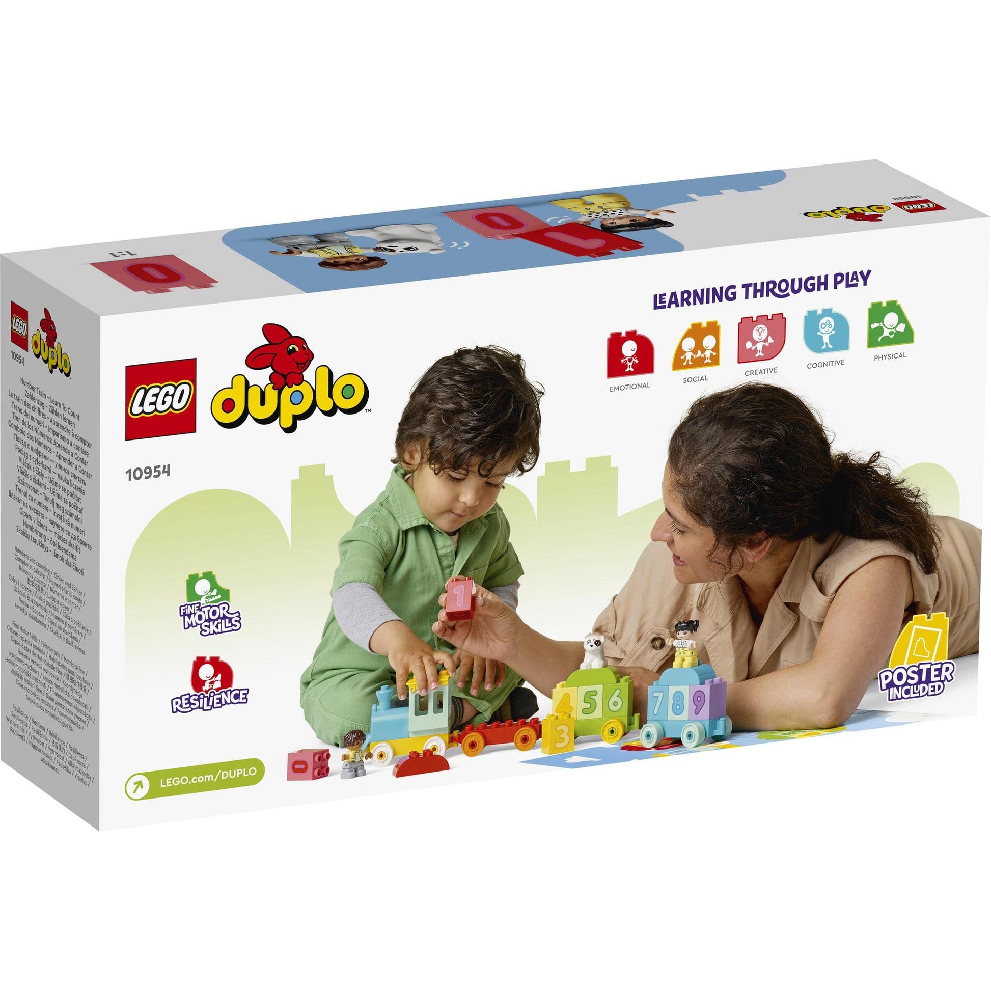 LEGO® DUPLO® Number Train - Learn to Count 10954 Building Toy Amazon