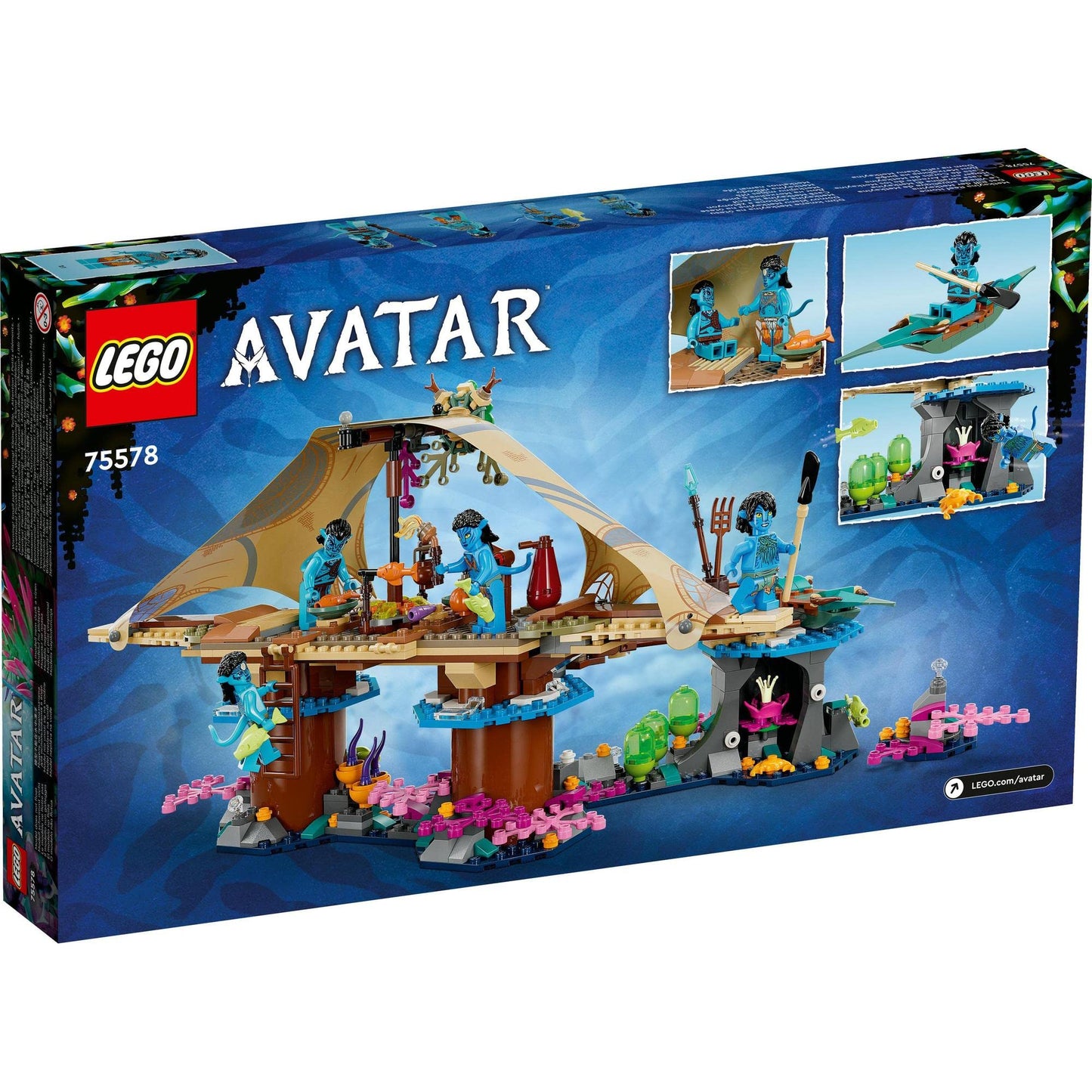 LEGO® Avatar Metkayina Reef Home 75578 Building Toy