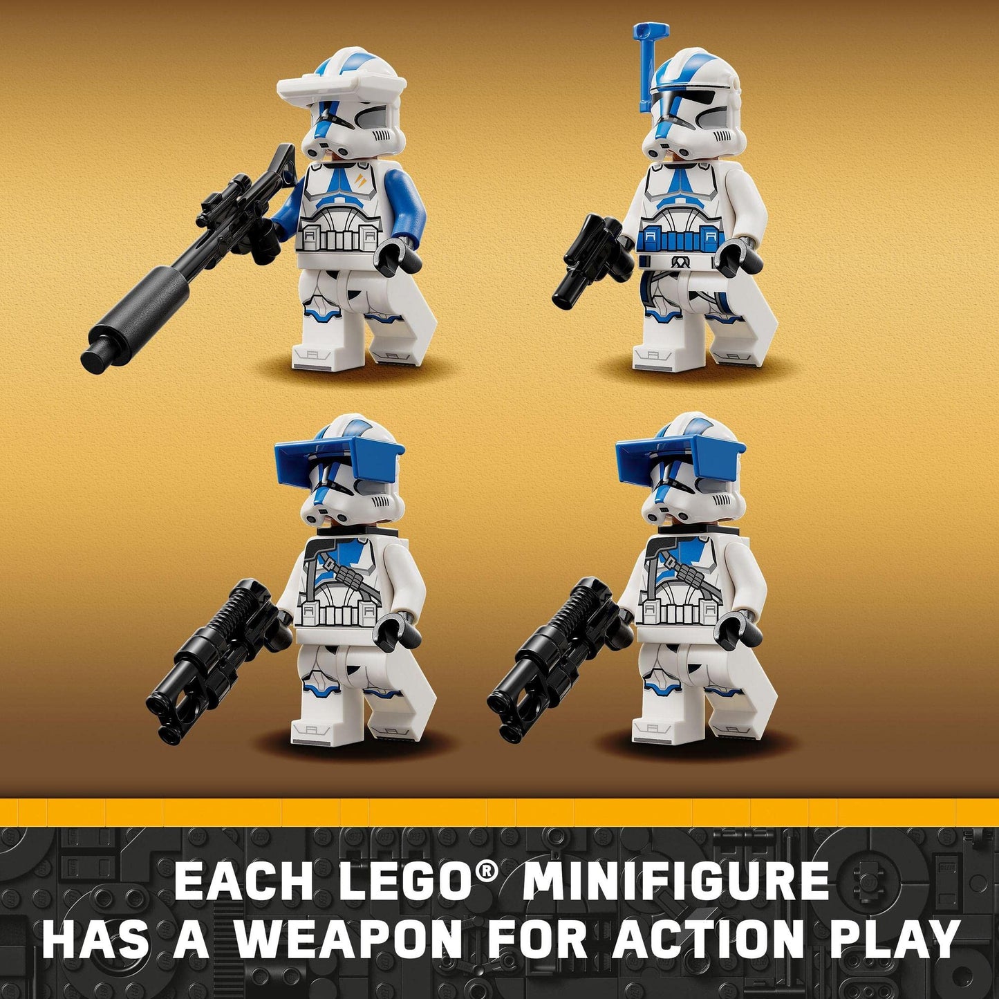 LEGO Star Wars 501st Clone Troopers Battle Pack 75345 Amazon
