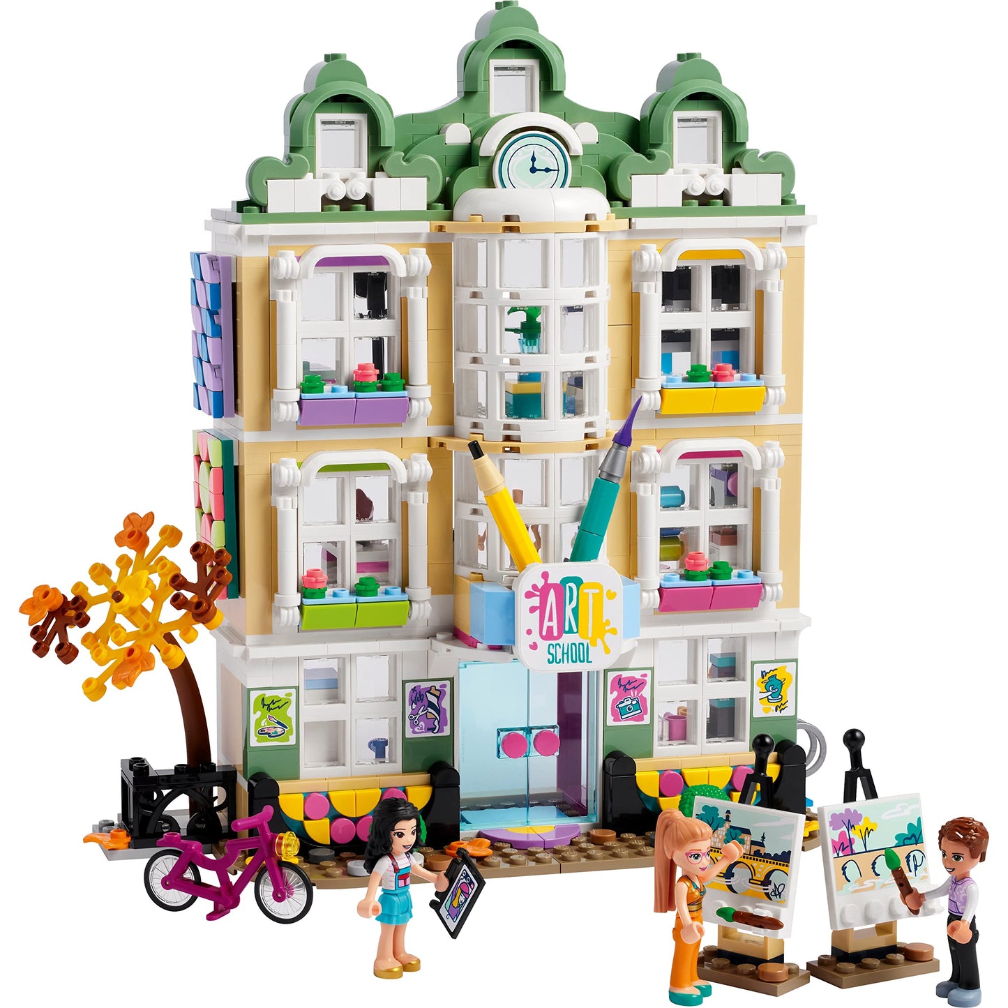 LEGO Friends Emma’s Art School 41711 Amazon