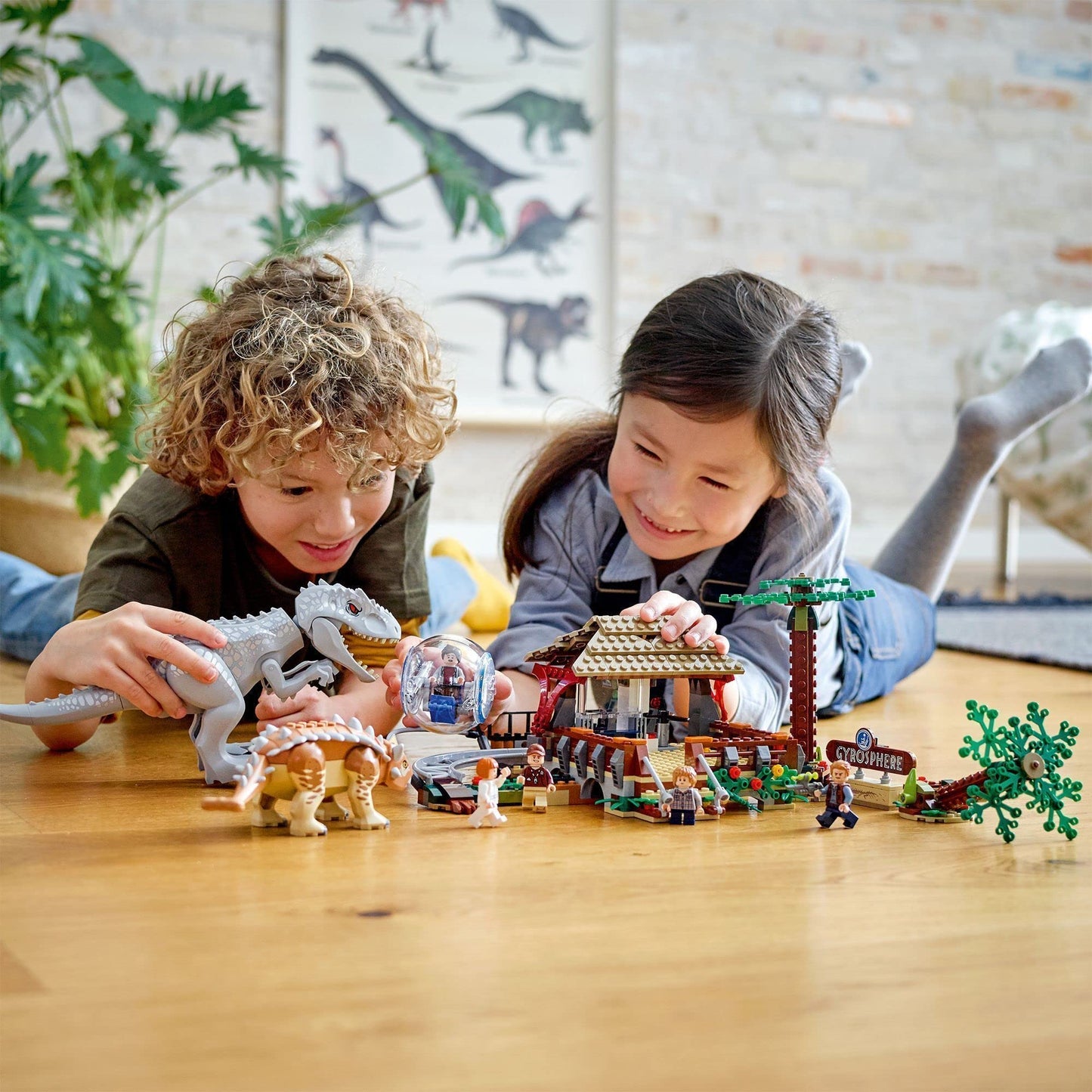 LEGO Jurassic World Indominus rex vs. Ankylosaurus 75941 Building Set