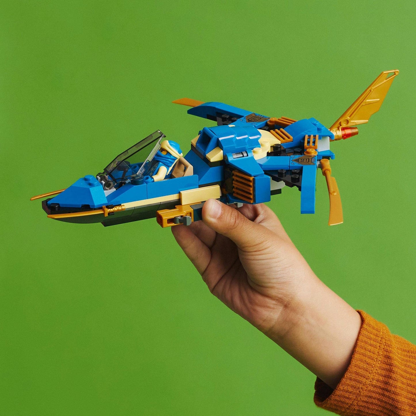 LEGO NINJAGO Jay’s Lightning Jet EVO 71784 Building Toy Amazon