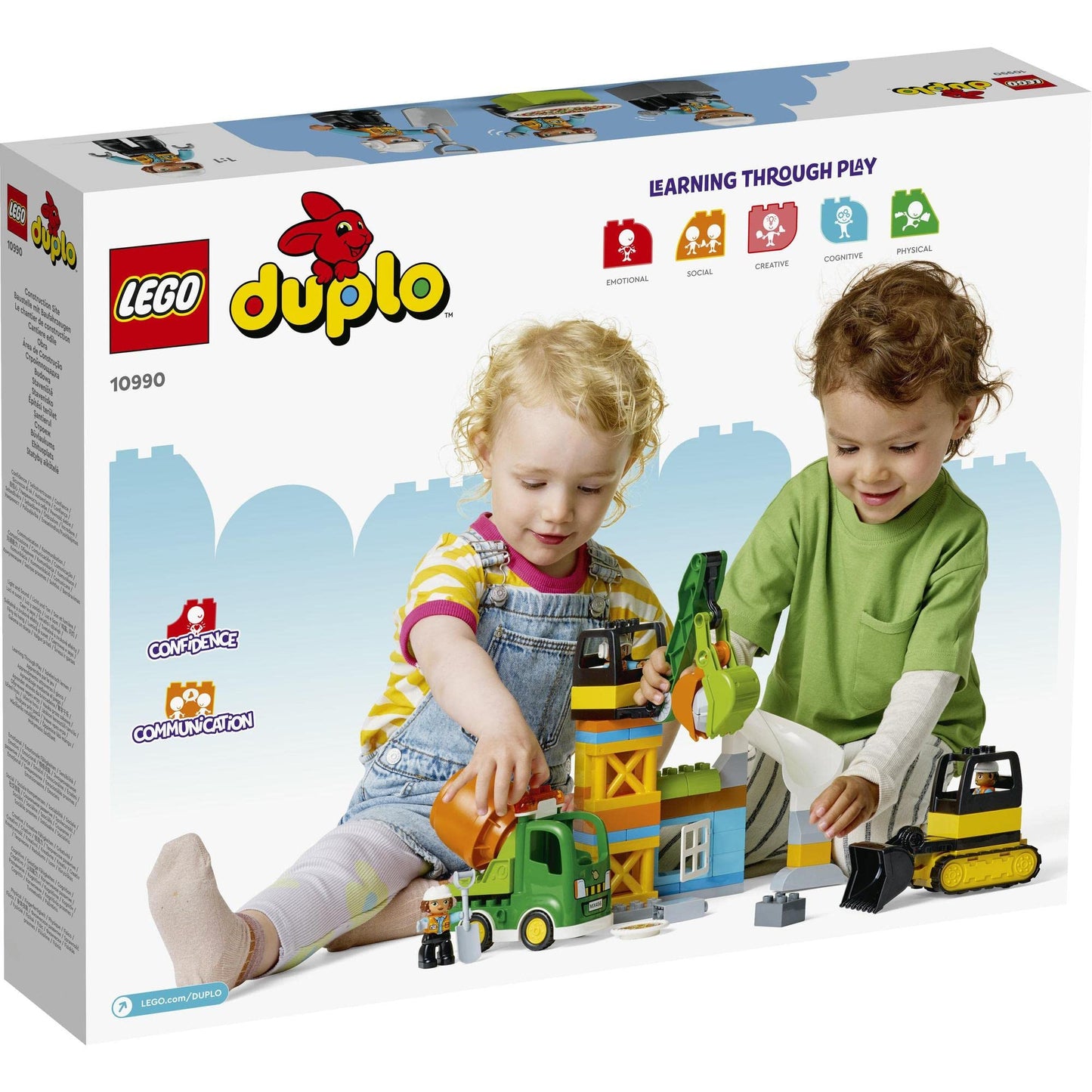 LEGO DUPLO Town Construction Site 10990 Comes with a Bulldozer Amazon