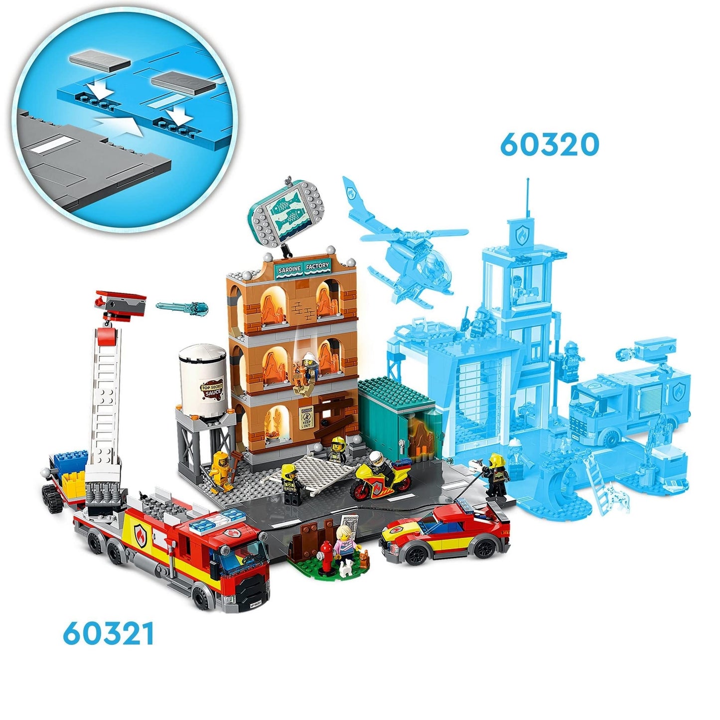 LEGO 60321 City Fire Brigade Amazon