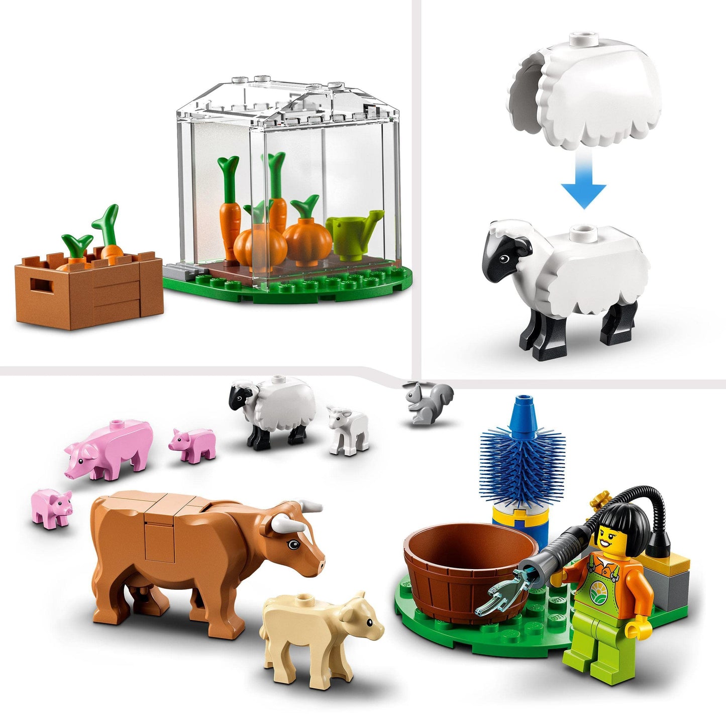 LEGO City Barn & Farm Animals 60346 Toy Amazon