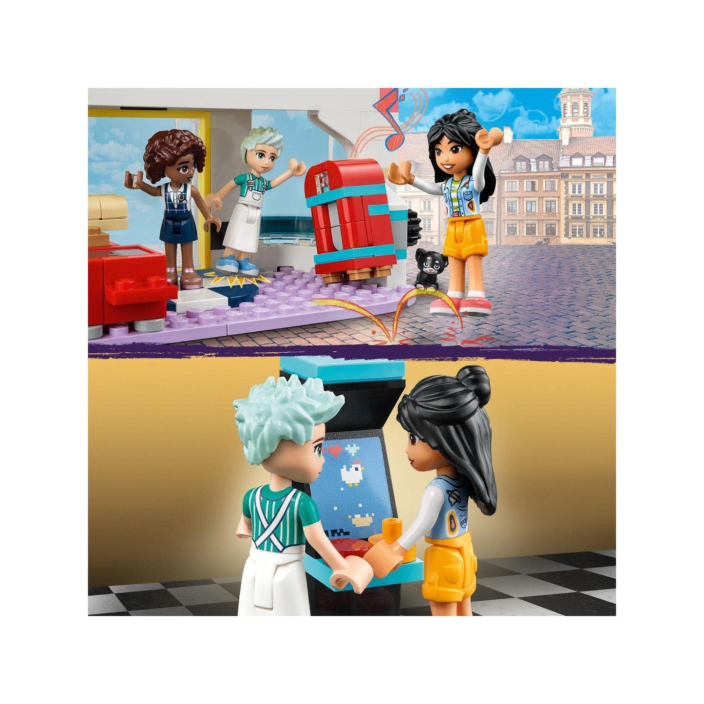 LEGO Friends Heartlake Downtown Diner 41728 Building Toy Amazon
