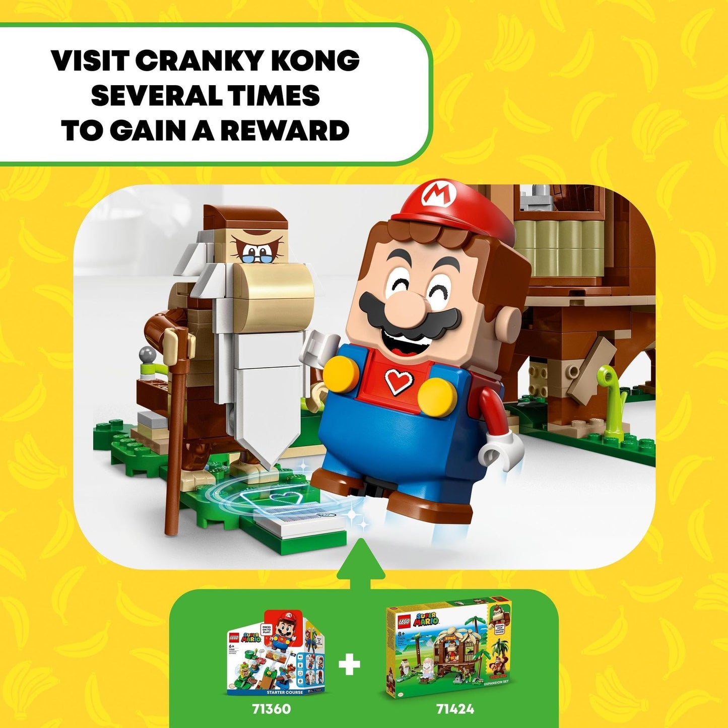 LEGO Super Mario Donkey Kong’s Tree House Expansion Set 71424 Amazon