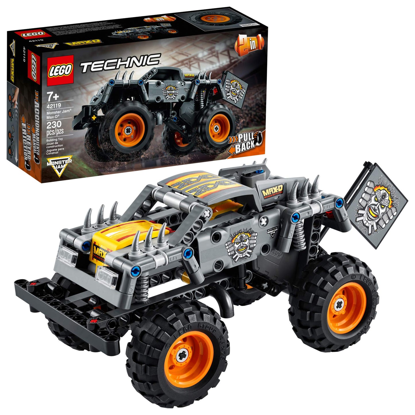 LEGO Technic Monster Jam Max-D 42119 Amazon