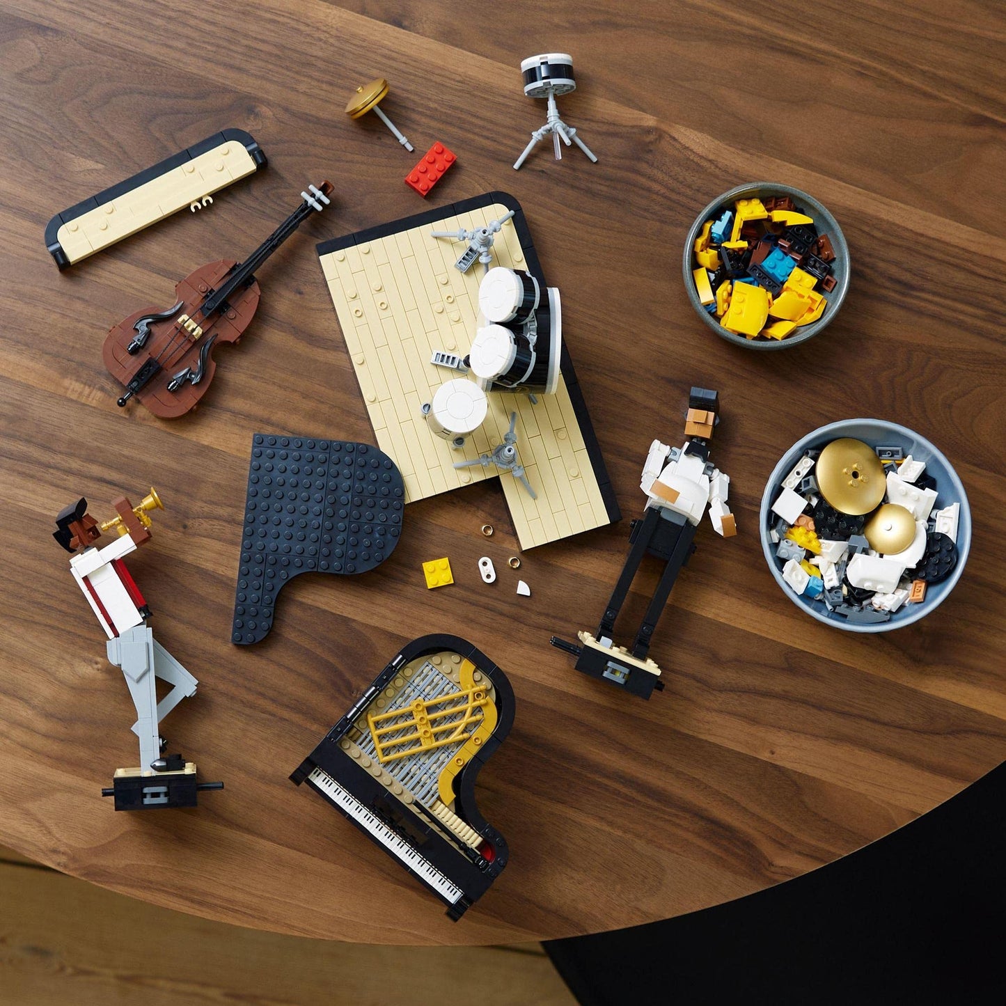 LEGO Ideas Jazz Quartet Building Kit; Build-and-Display Model for Adults Amazon