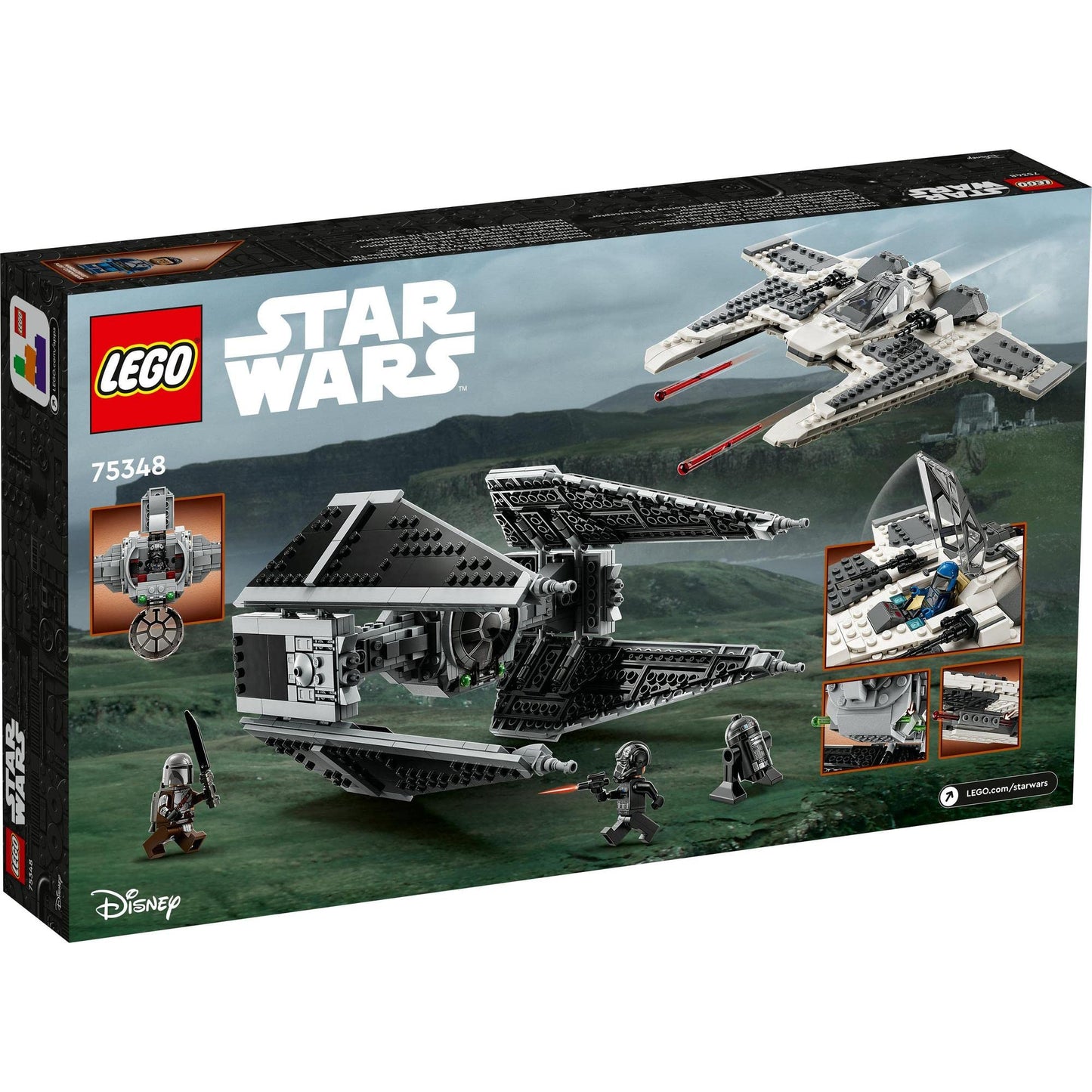LEGO® Star Wars™ Mandalorian Fang Fighter vs. TIE Interceptor™ 75348 Amazon