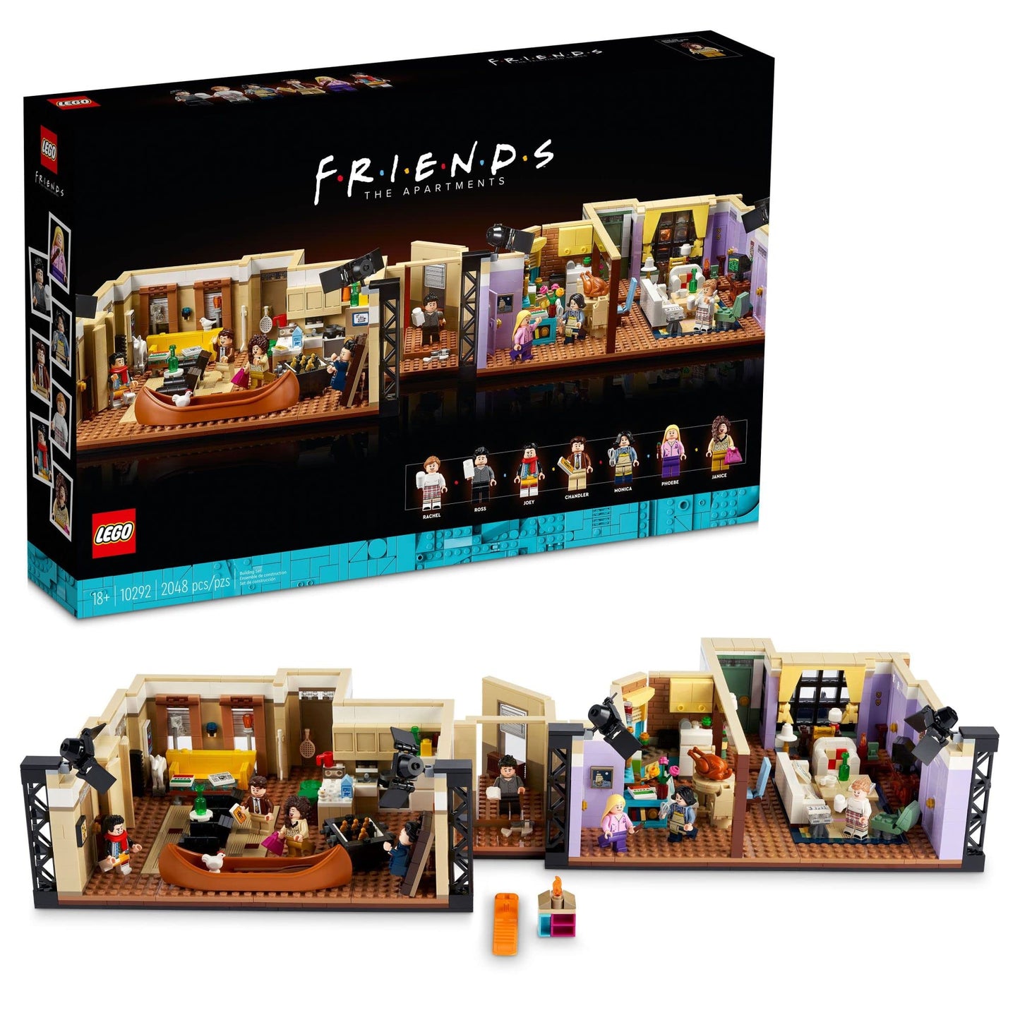 LEGO The Friends Apartments 10292 Building Set Amazon