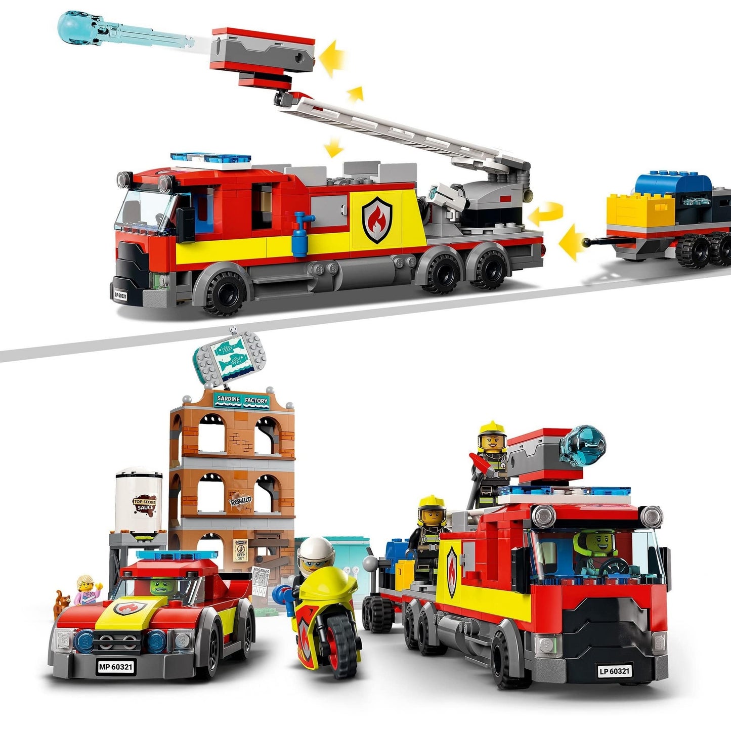 LEGO 60321 City Fire Brigade Amazon