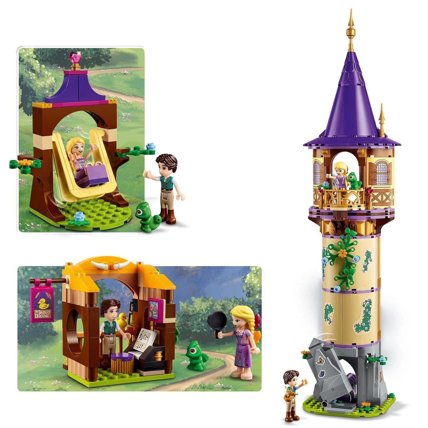 LEGO 43187 Disney Princess Rapunzel’s Tower Castle Playset