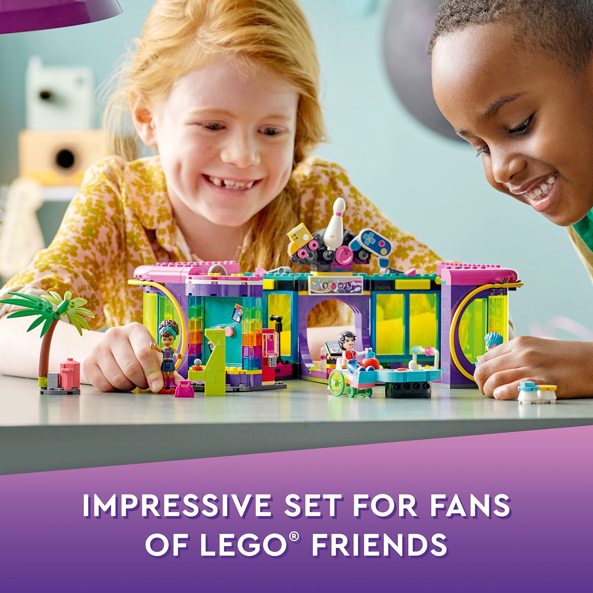 LEGO Friends Roller Disco Arcade with Toy  41708 Amazon