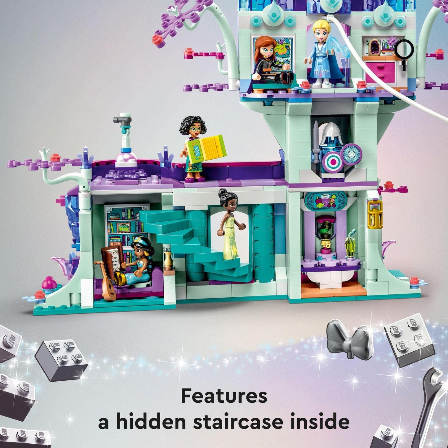 LEGO® Disney Classic The Enchanted Treehouse 43215 Building Toy Amazon