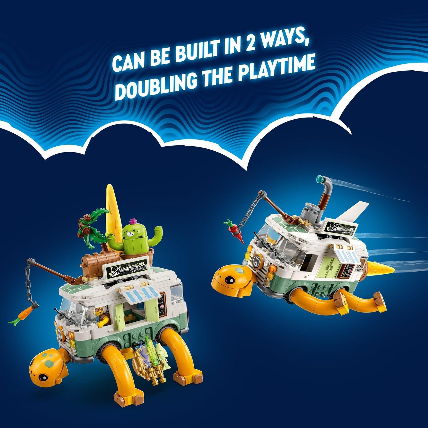 LEGO® DREAMZzz™ Mrs. Castillo’s Turtle Van 71456 Building Toy Set