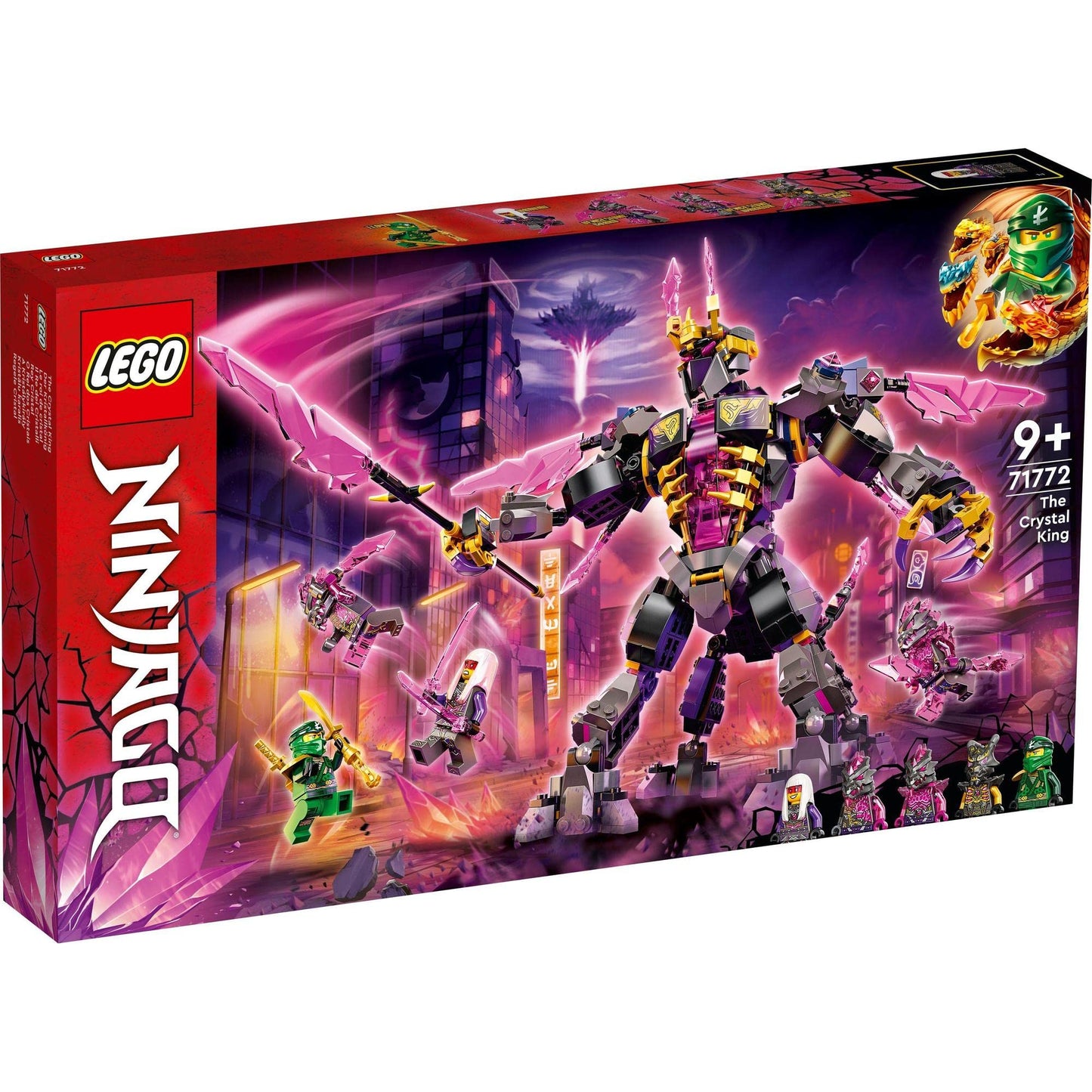 LEGO NINJAGO The Crystal King Building Kit 71772 Amazon
