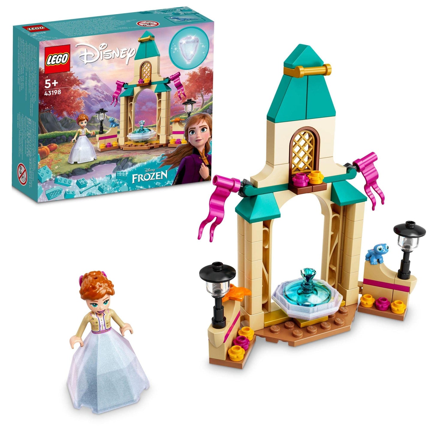 LEGO Disney Princess Anna’s Castle Courtyard 43198 Amazon