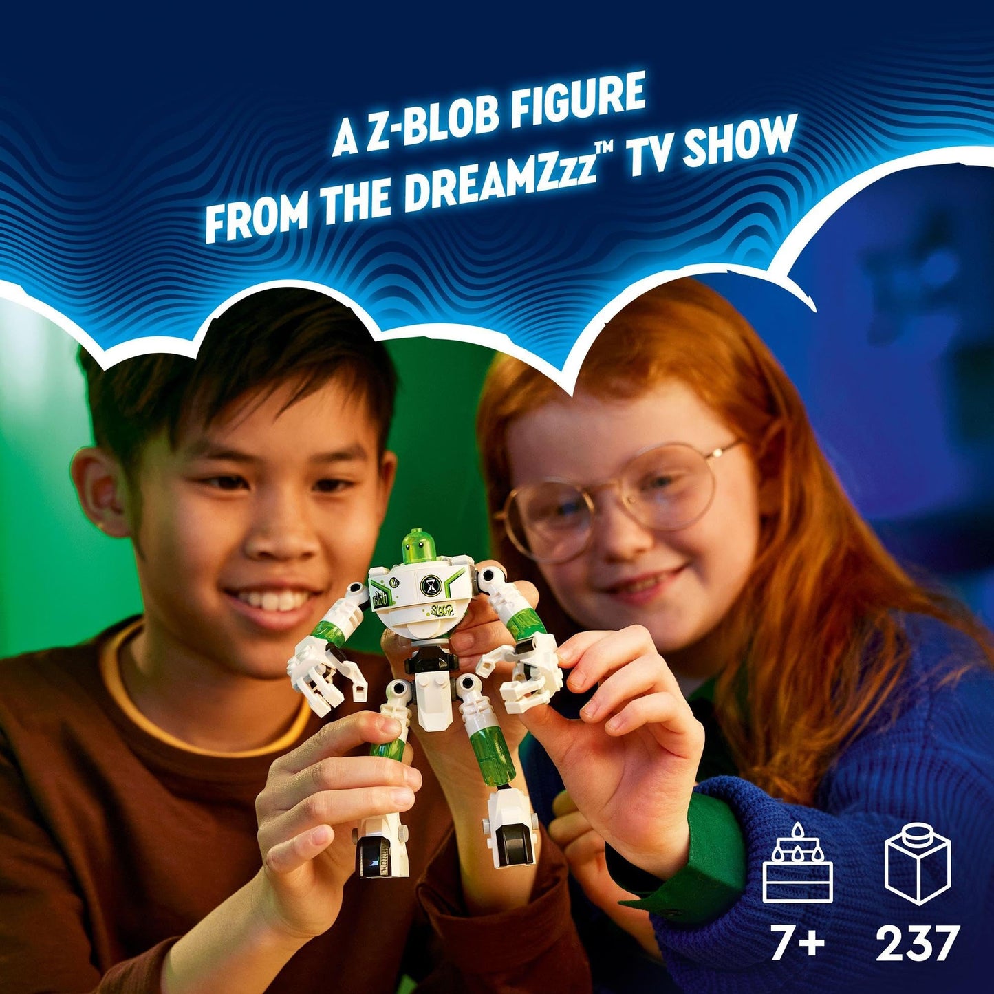 LEGO® DREAMZzz™ Mateo and Z-Blob The Robot 71454 Building Toy