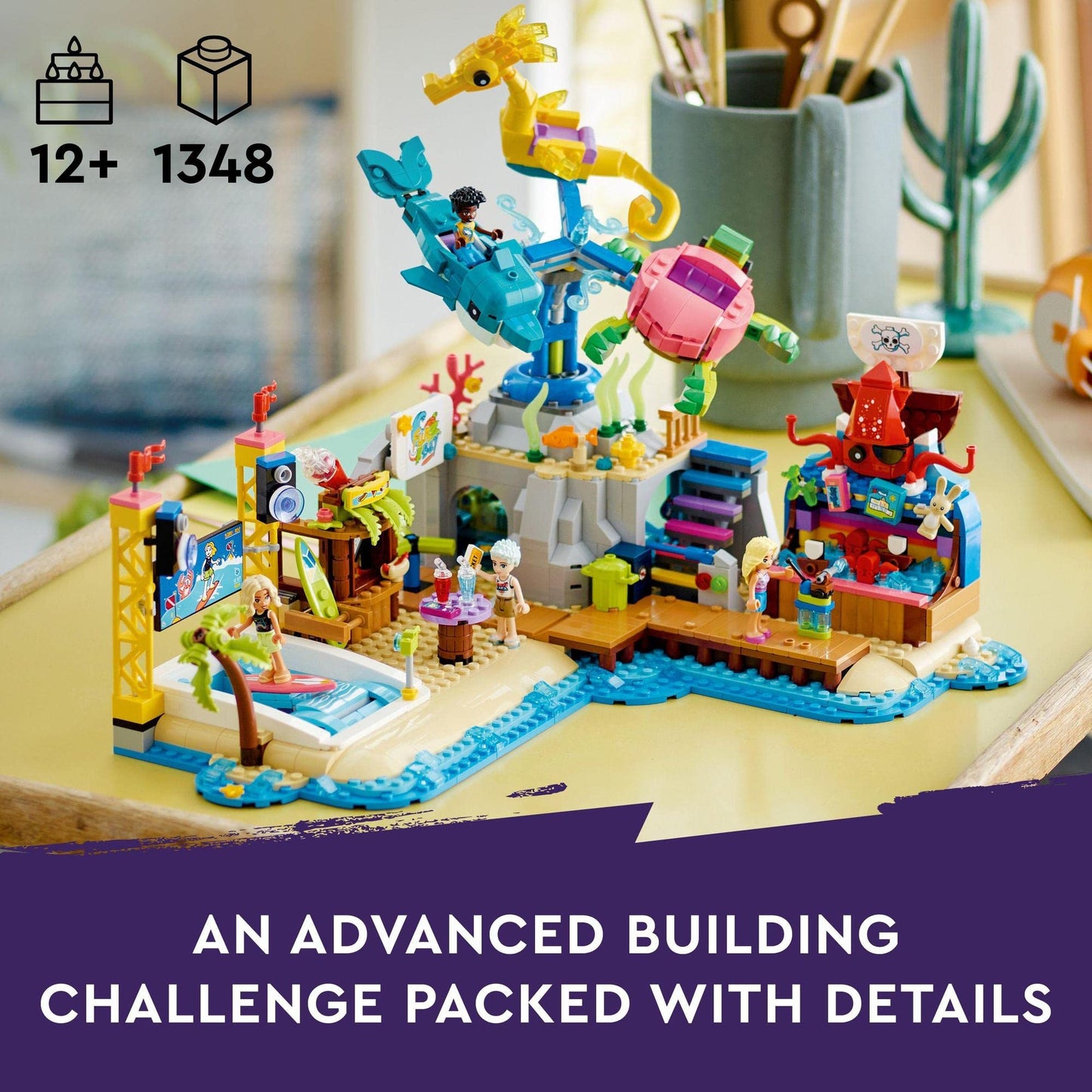 LEGO® Friends Beach Amusement Park 41737 Building Toy Amazon