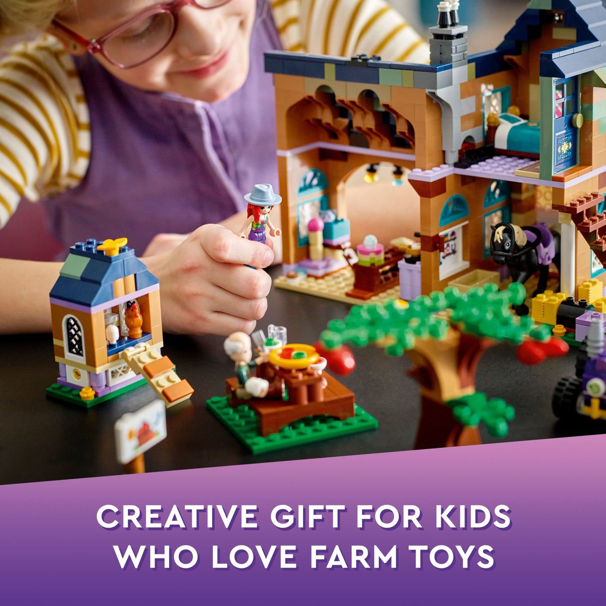 LEGO Friends Organic Farm 41721 Farmyard Amazon