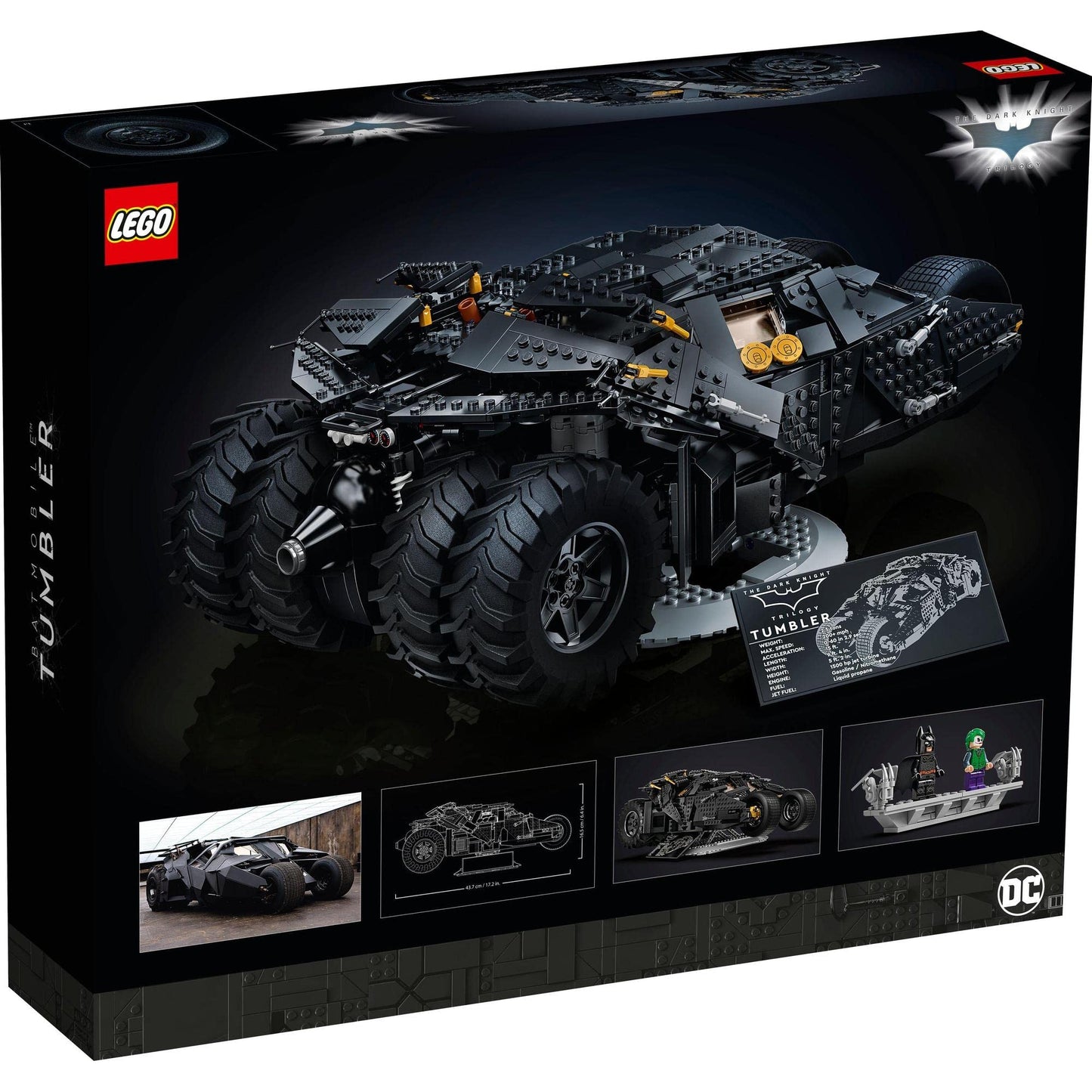 LEGO DC Super Heroes 76240 Batman Batmobile Tumbler Amazon