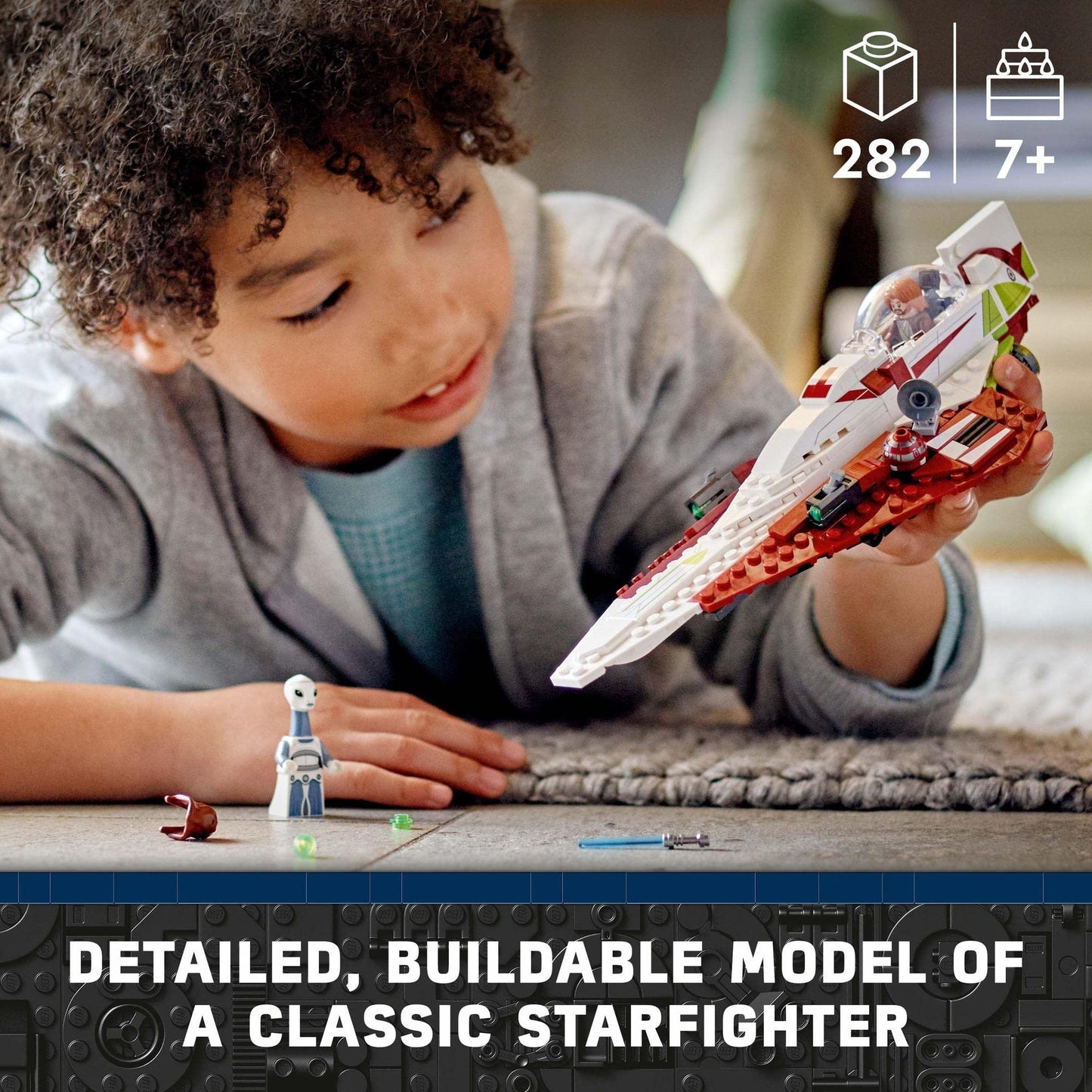 LEGO Star Wars OBI-Wan Kenobi’s Jedi Starfighter 75333 Amazon