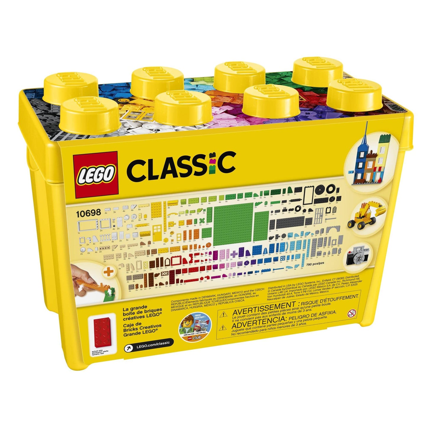 LEGO Classic Large Creative Brick Box 10698 Playset Toy Amazon
