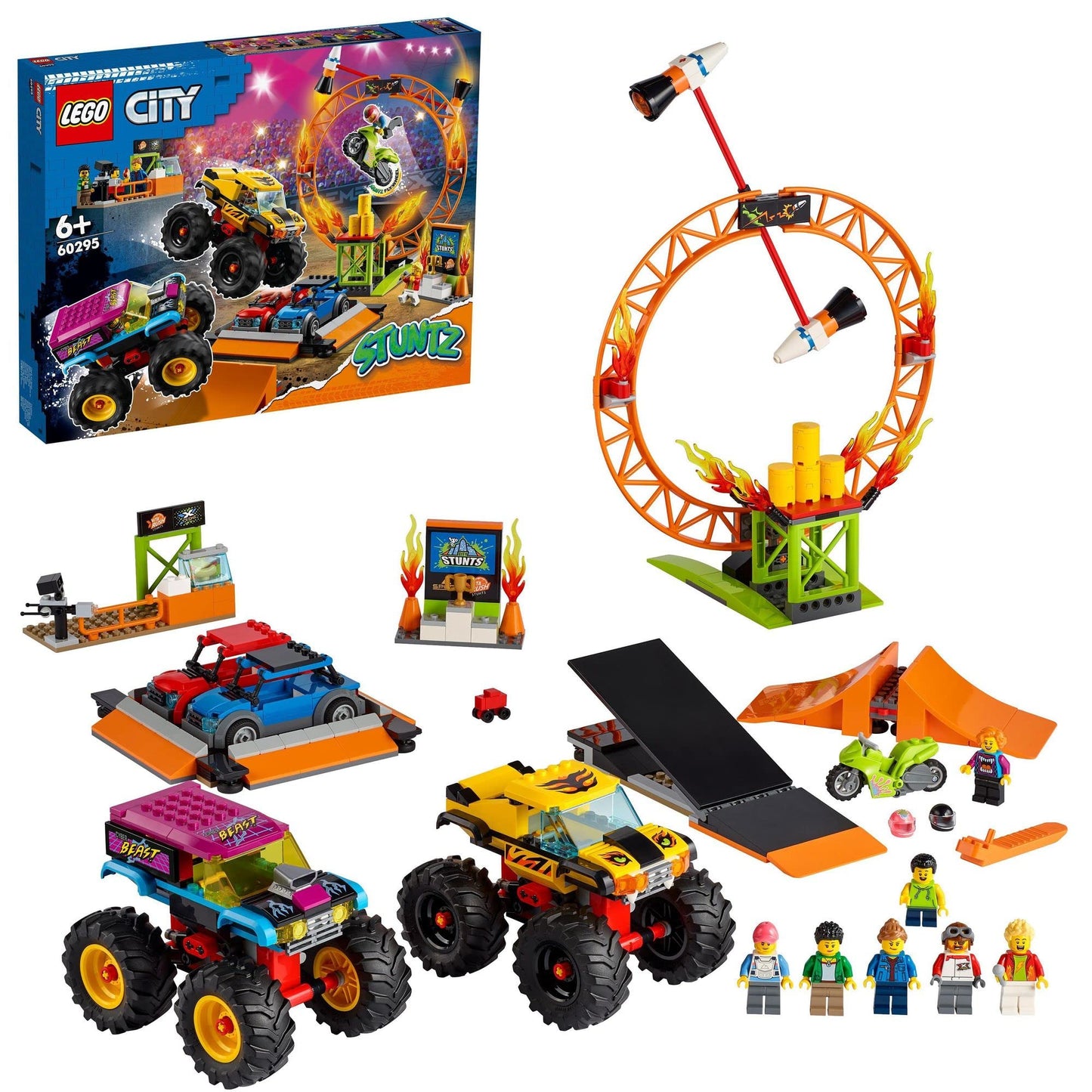 LEGO City 60295 Stunt Show Arena Brick Island