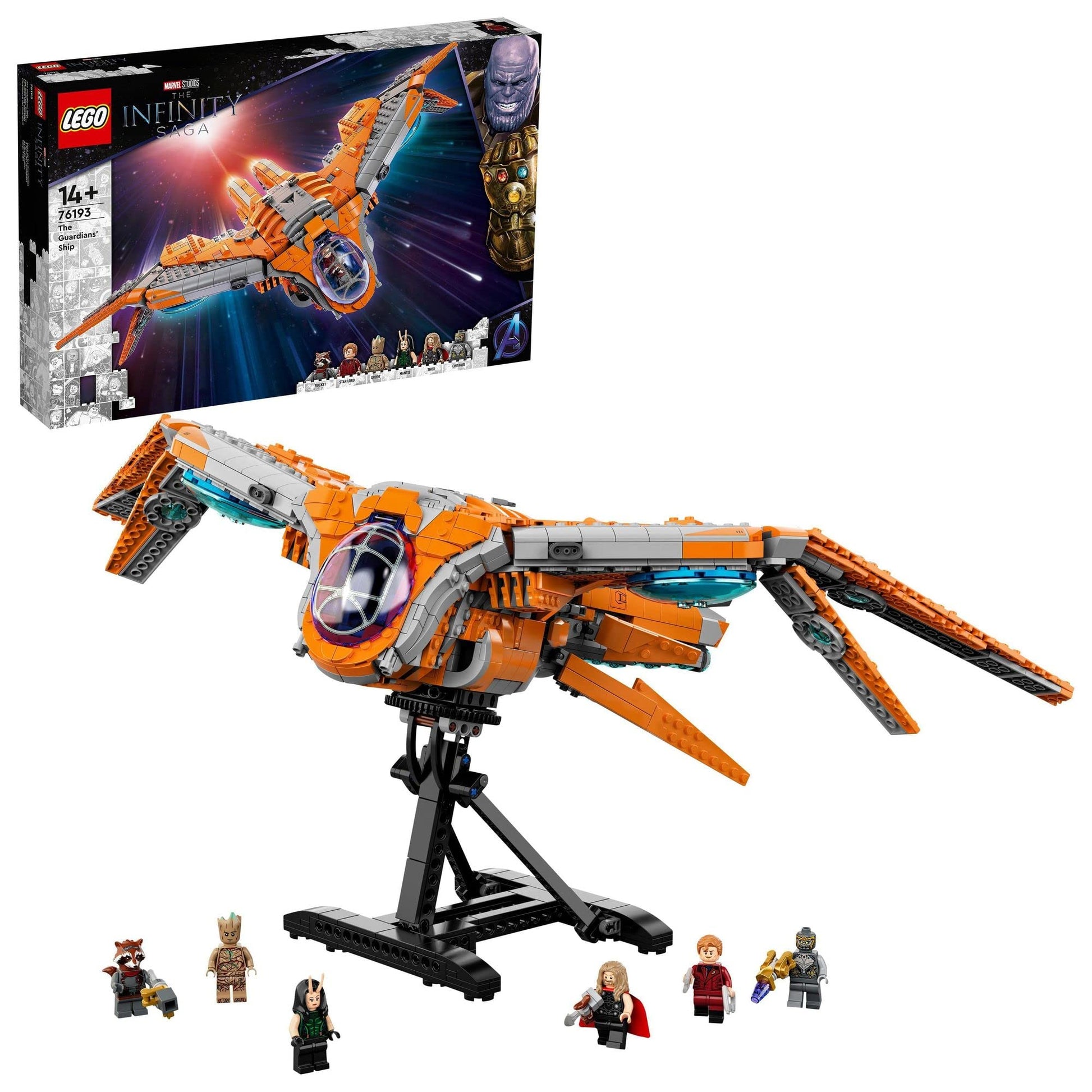 LEGO Super Heroes Marvel The Guardians’ Ship 76193 Large Building Set Amazon