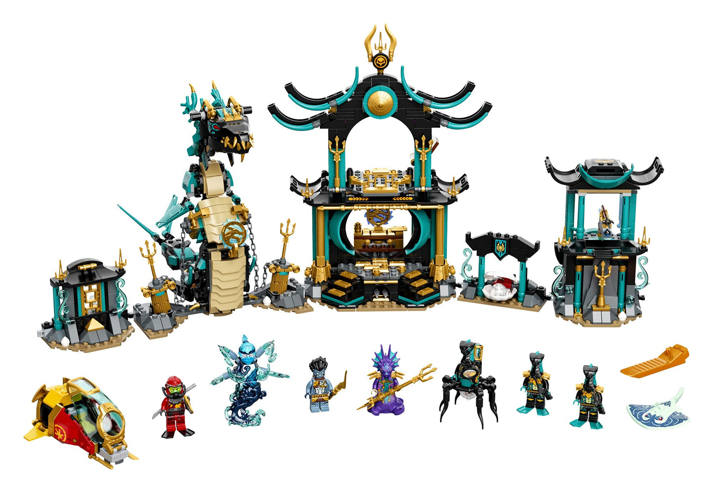LEGO NINJAGO Temple of The Endless Sea 71755 Building Kit Amazon