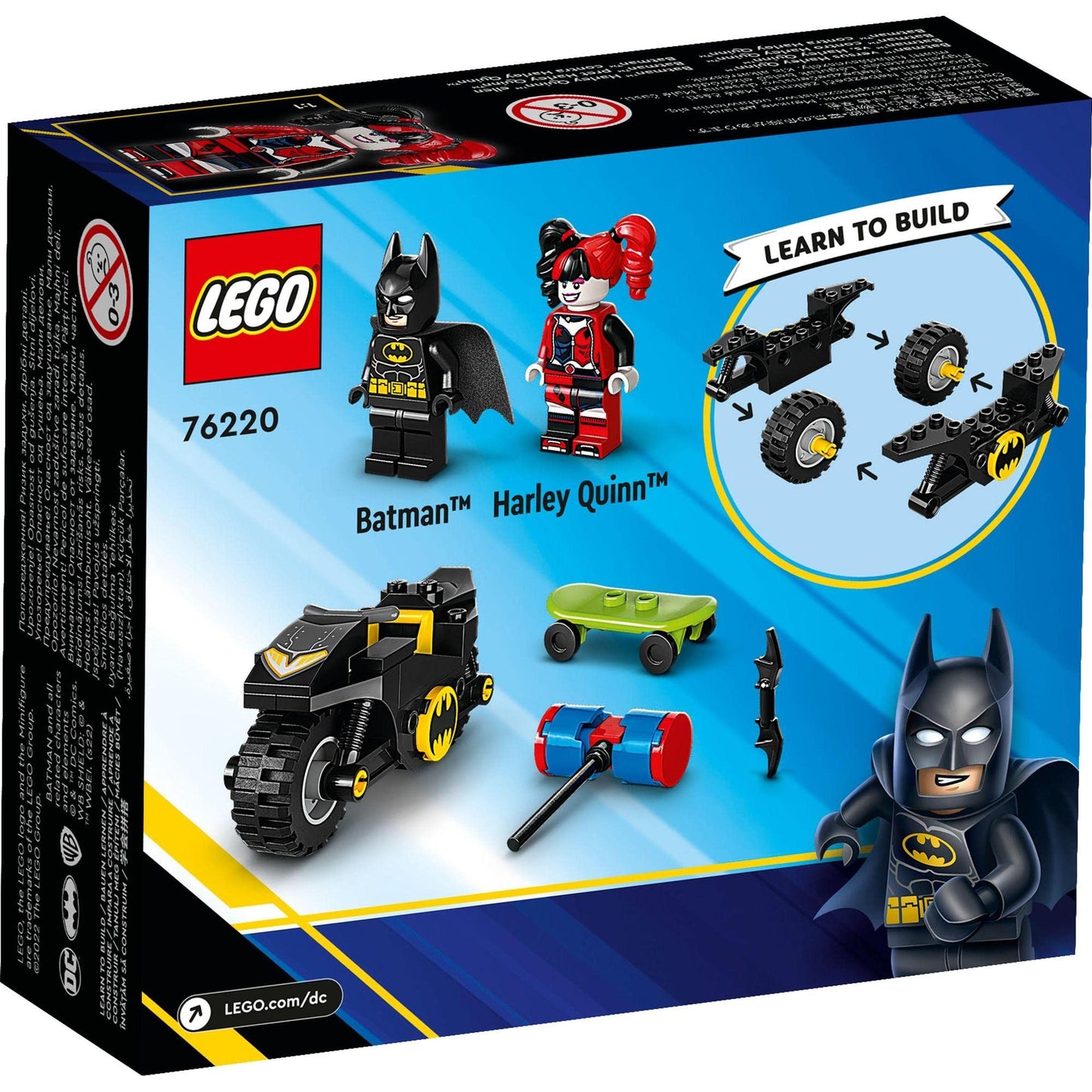 LEGO Super Heroes DC Batman Versus Harley Quinn 76220 Amazon