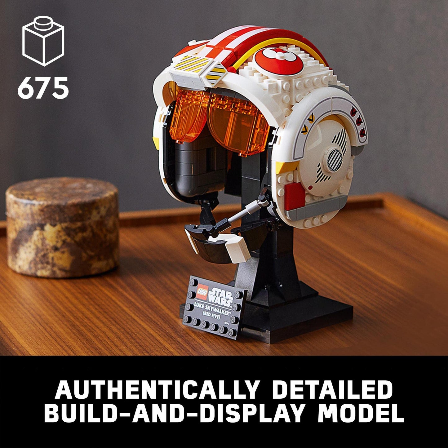 LEGO Star Wars Luke Skywalker (Red Five) Helmet 75327 Amazon