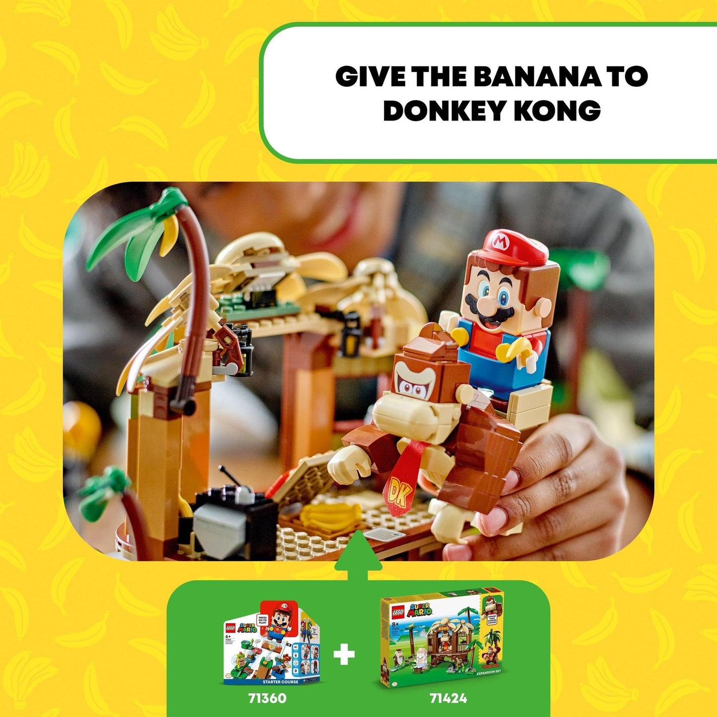LEGO Super Mario Donkey Kong’s Tree House Expansion Set 71424 Amazon
