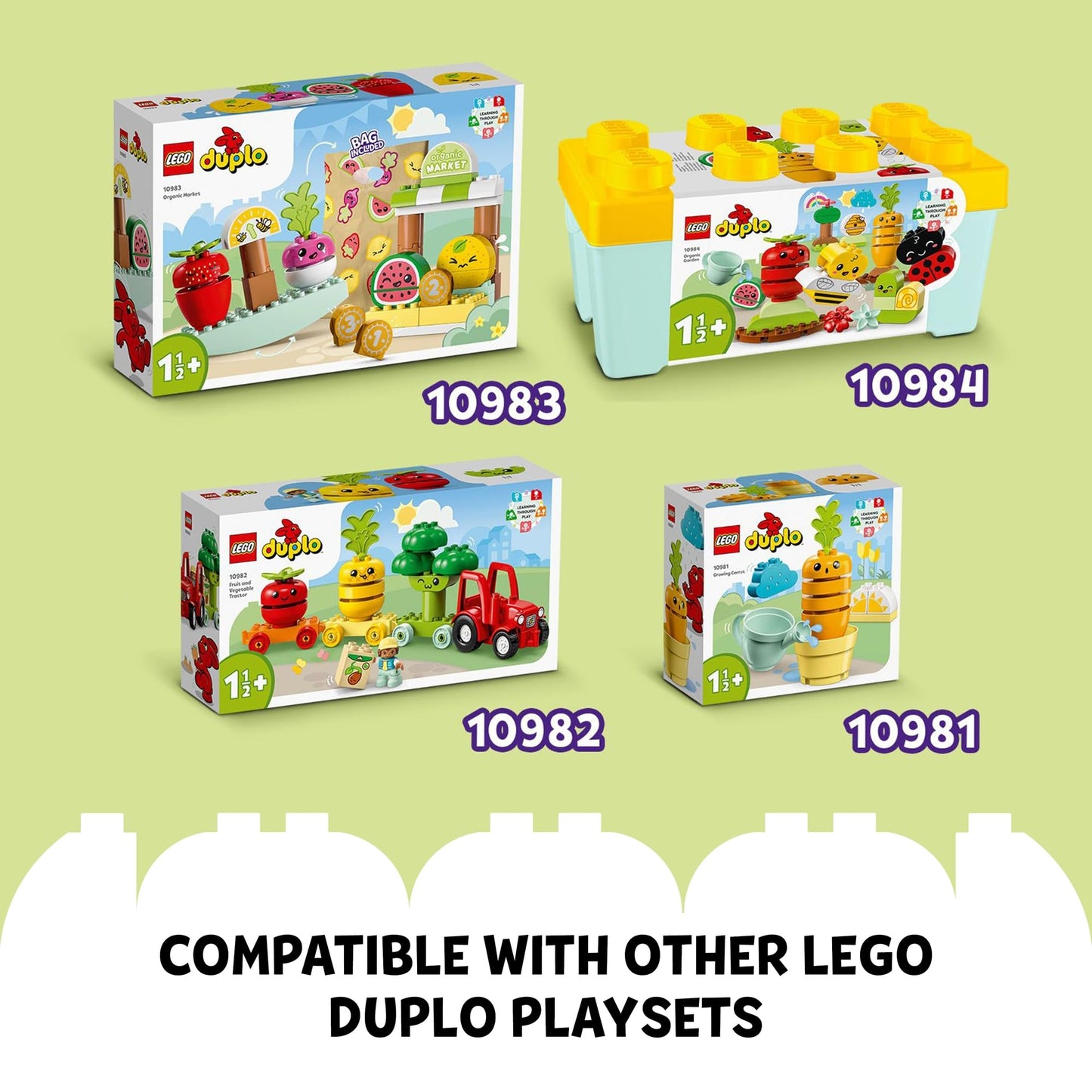 LEGO® DUPLO® My First Organic Market 10983 Building Toy Amazon