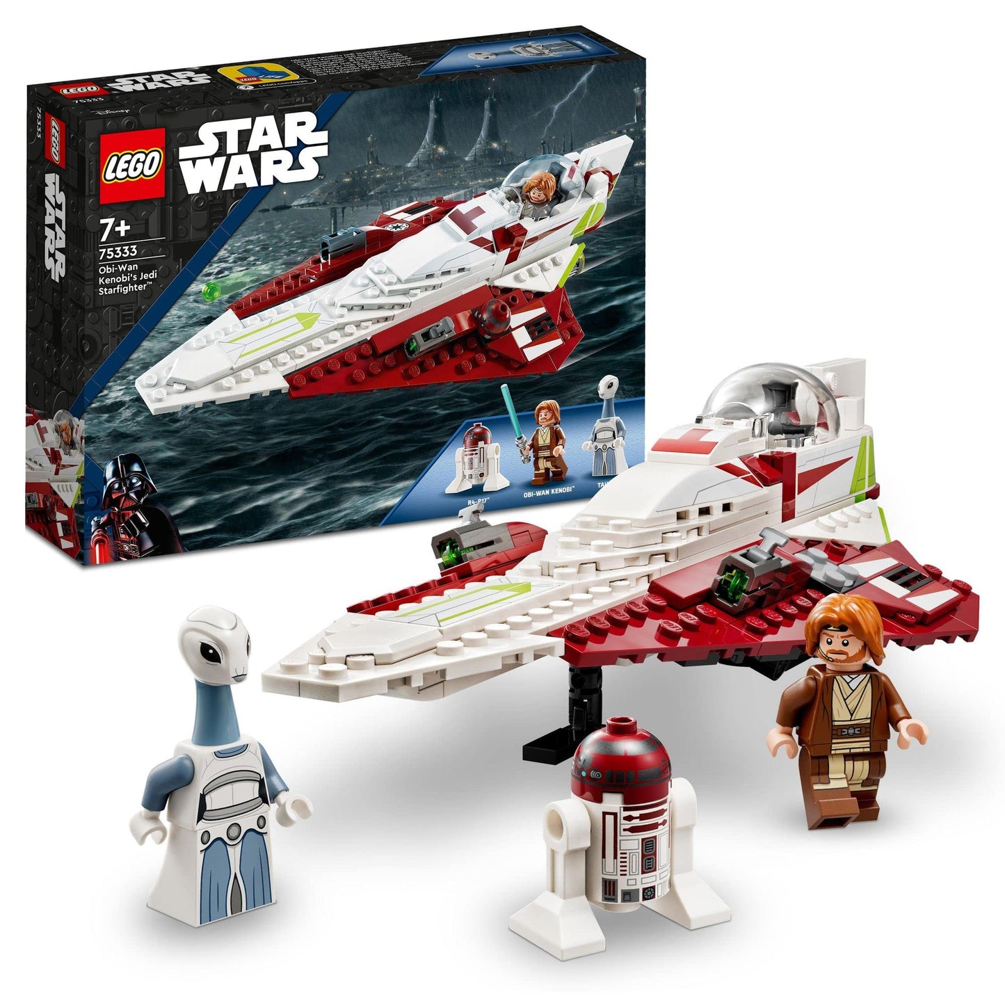 LEGO Star Wars OBI-Wan Kenobi’s Jedi Starfighter 75333 Amazon