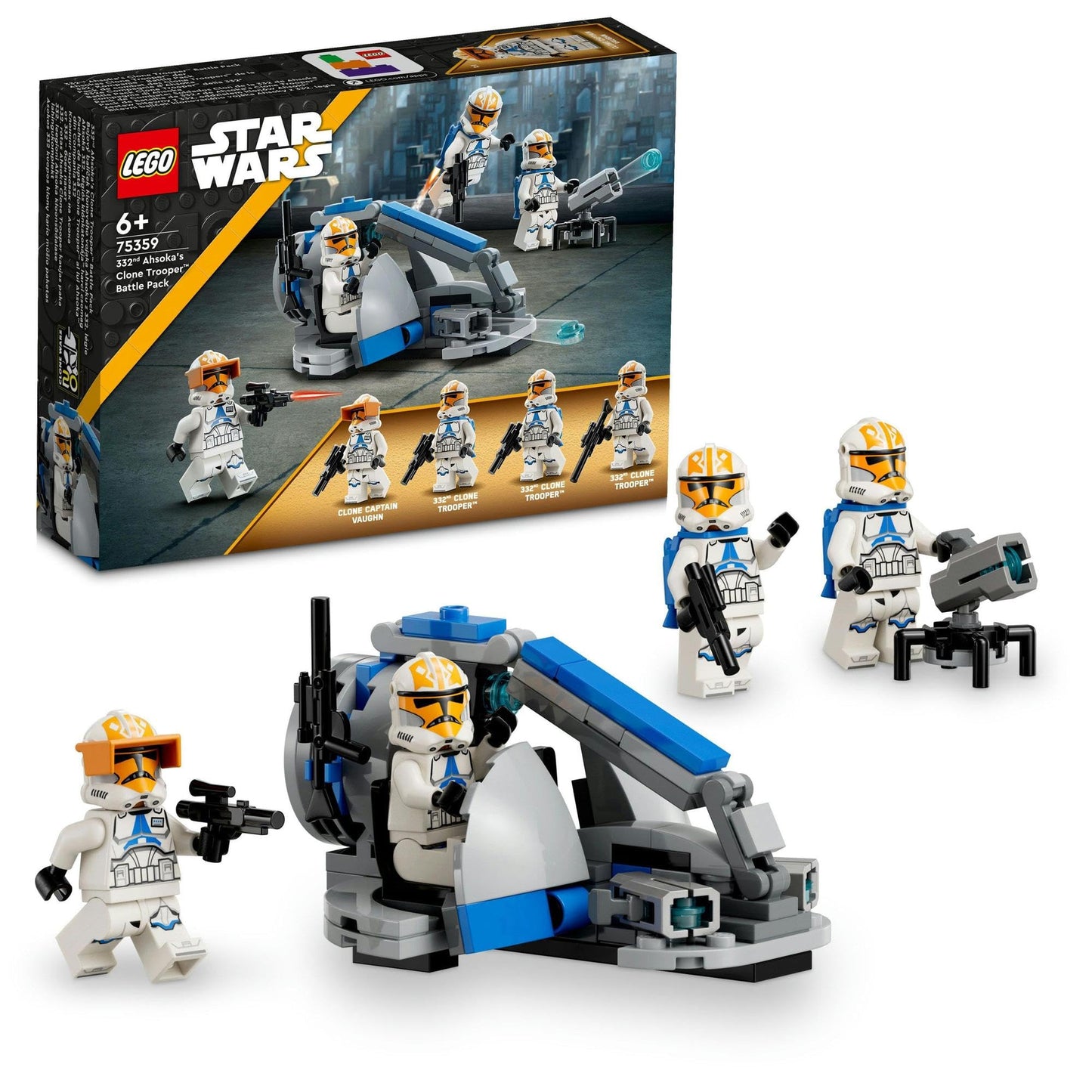 LEGO® Star Wars™ 332nd Ahsoka’s Clone Trooper™ Battle Pack 75359 Amazon