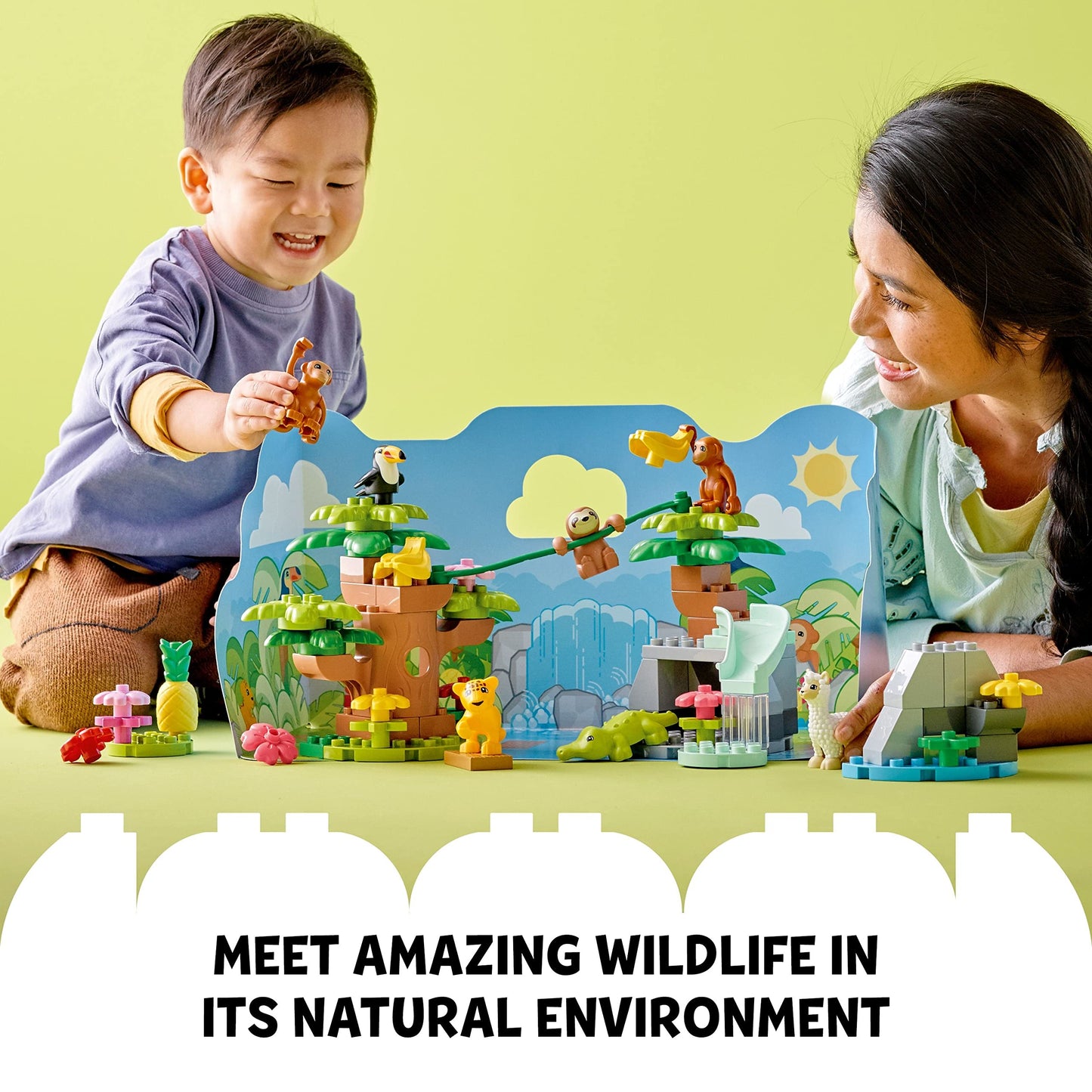 LEGO DUPLO Wild Animals of South America10973 with 7 Toy Amazon