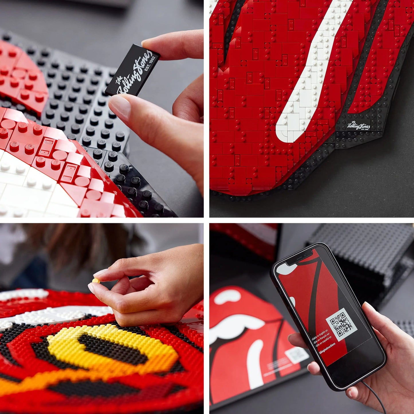 LEGO Art The Rolling Stones Logo 31206 Amazon